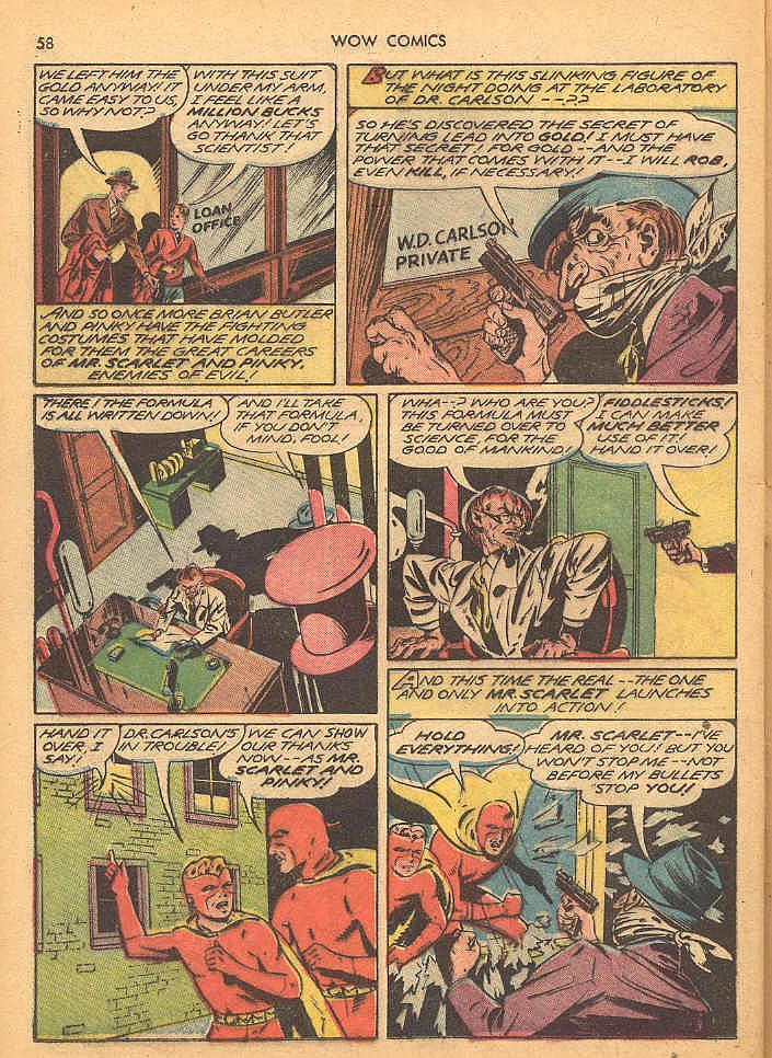 Read online Wow Comics comic -  Issue #17 - 59