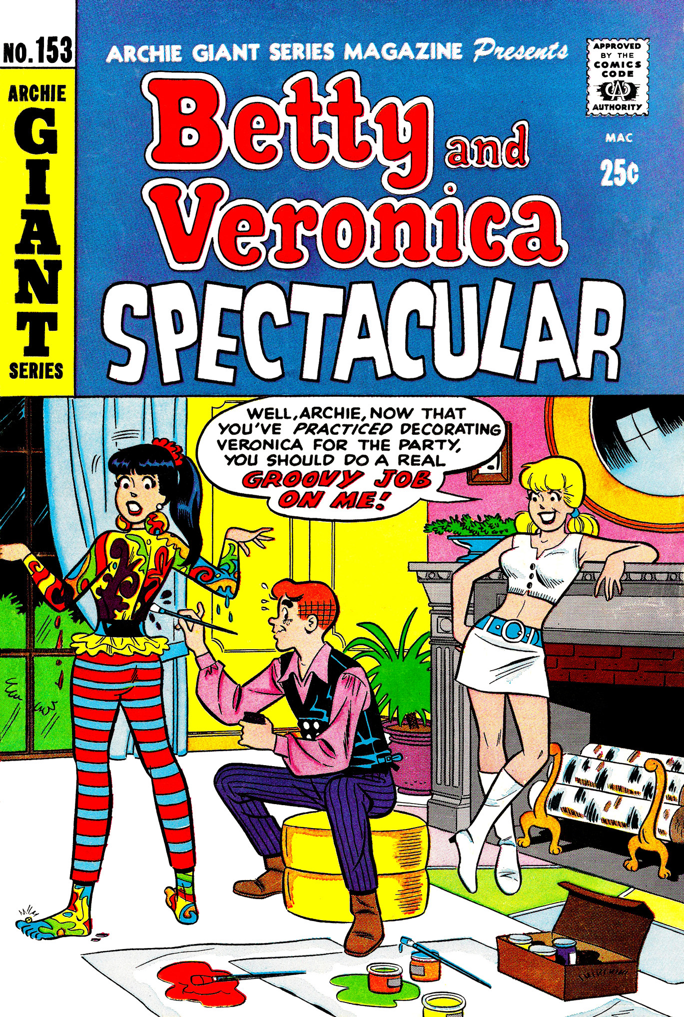 Read online Archie Giant Series Magazine comic -  Issue #153 - 1