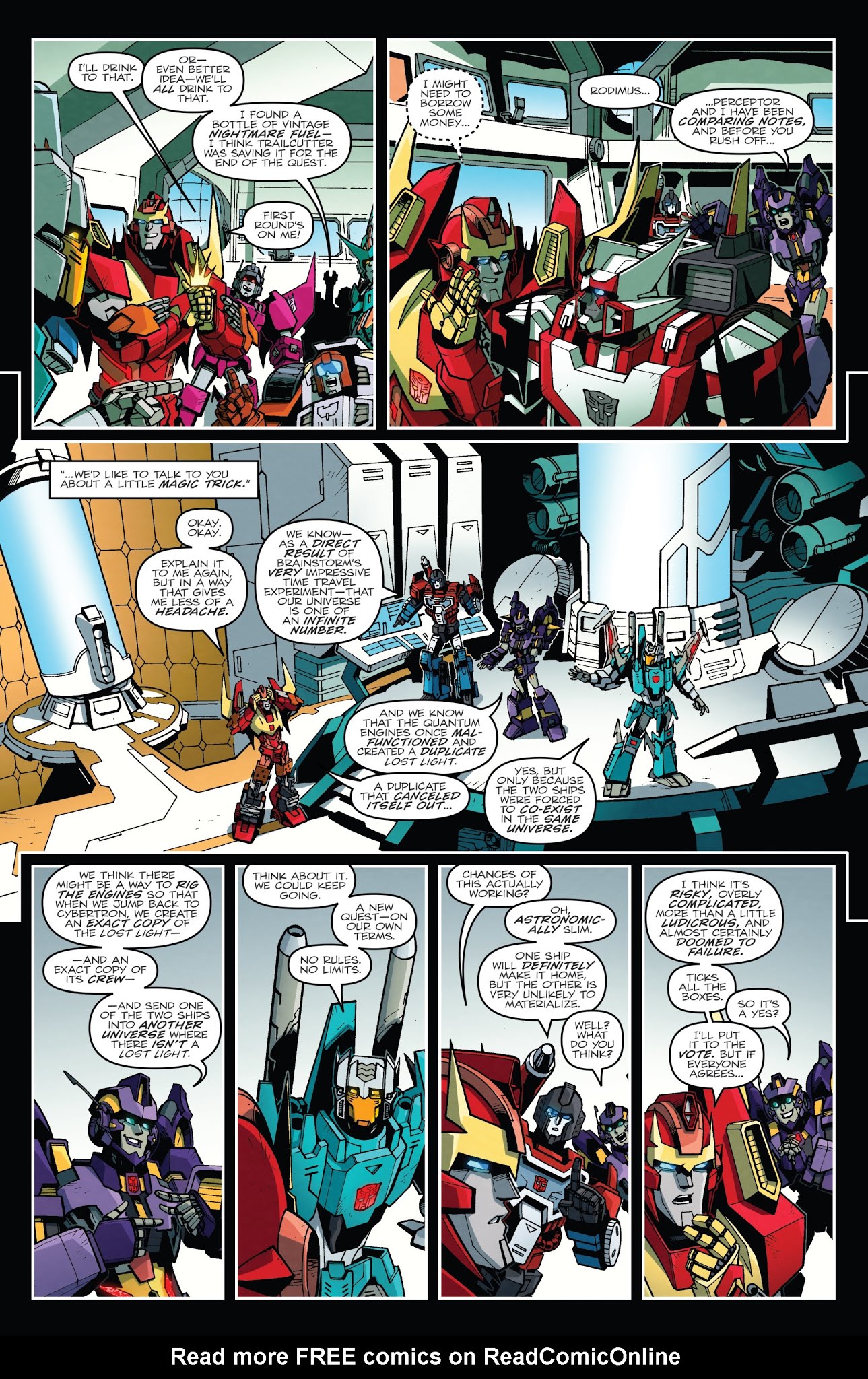 Read online Transformers: Lost Light comic -  Issue #25 - 24