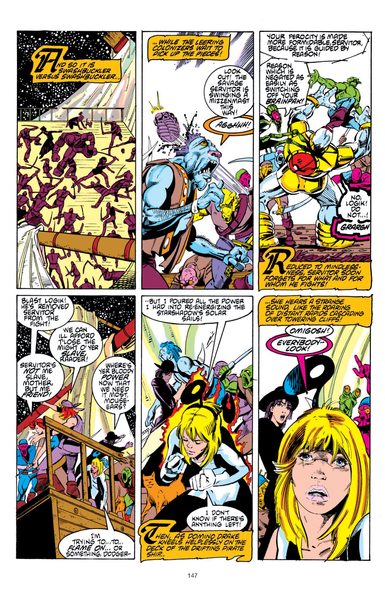 Read online Swords of the Swashbucklers comic -  Issue # TPB - 137