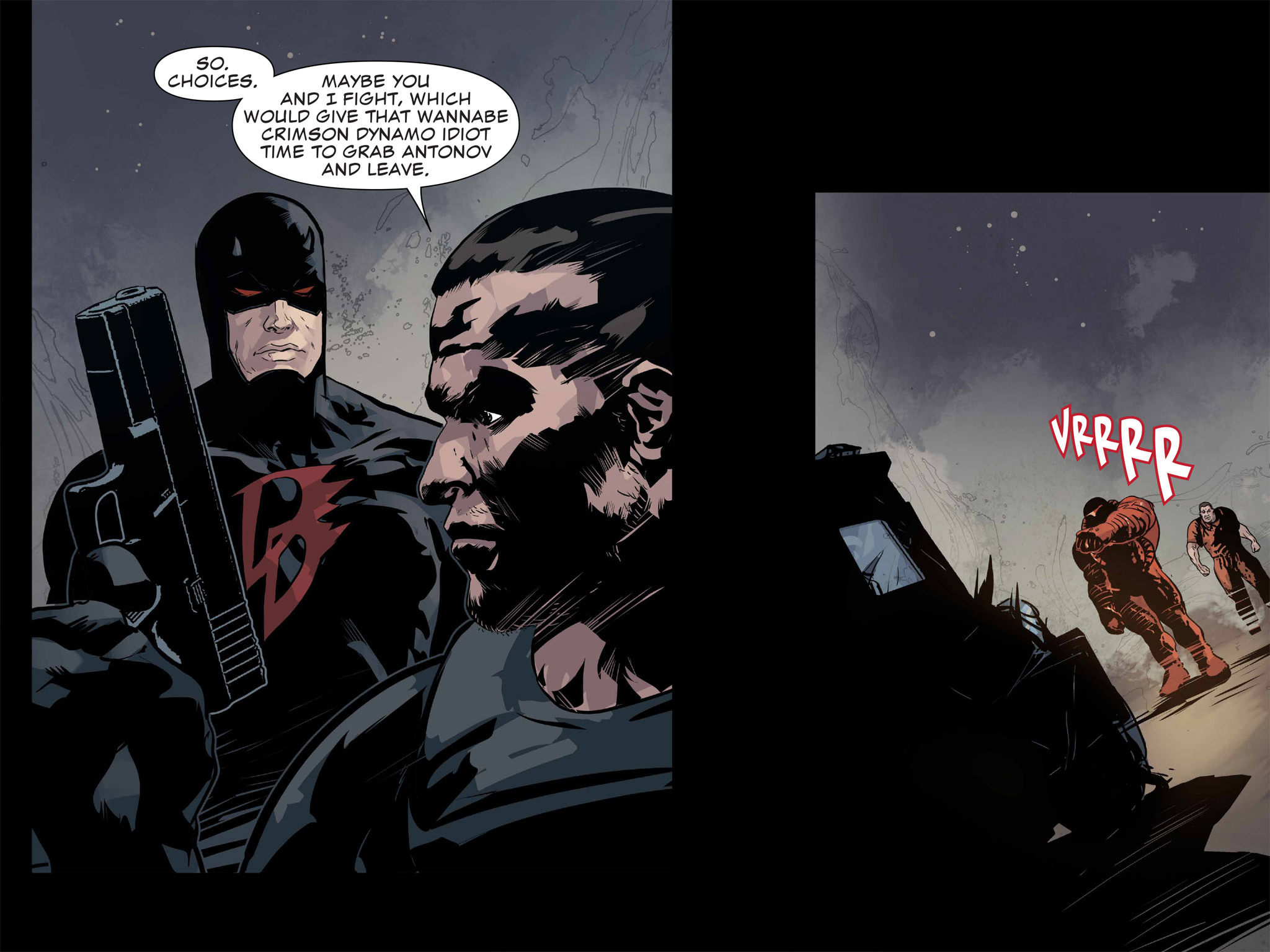 Read online Daredevil / Punisher : The Seventh Circle comic -  Issue #6 - 53