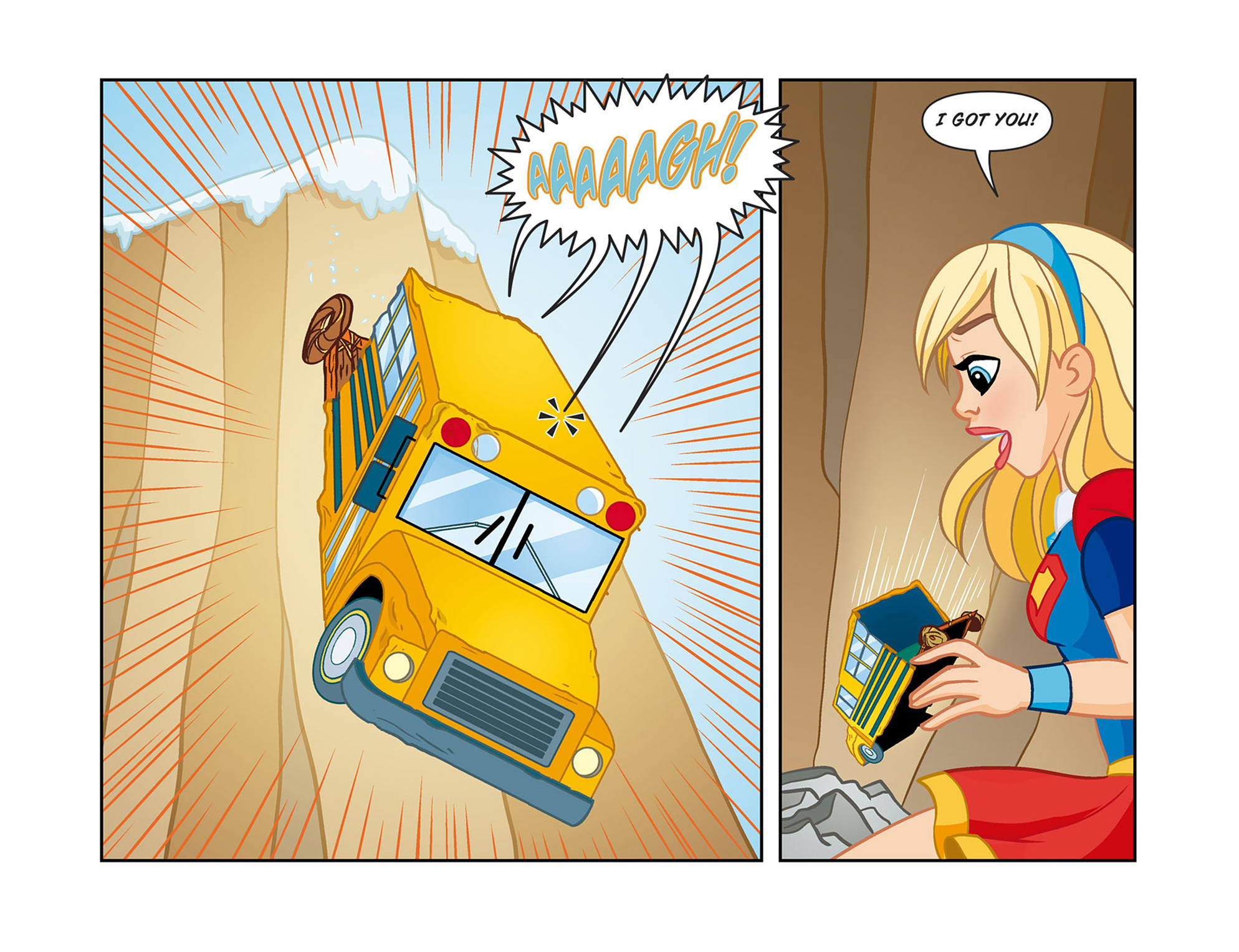 Read online DC Super Hero Girls: Past Times at Super Hero High comic -  Issue #11 - 4