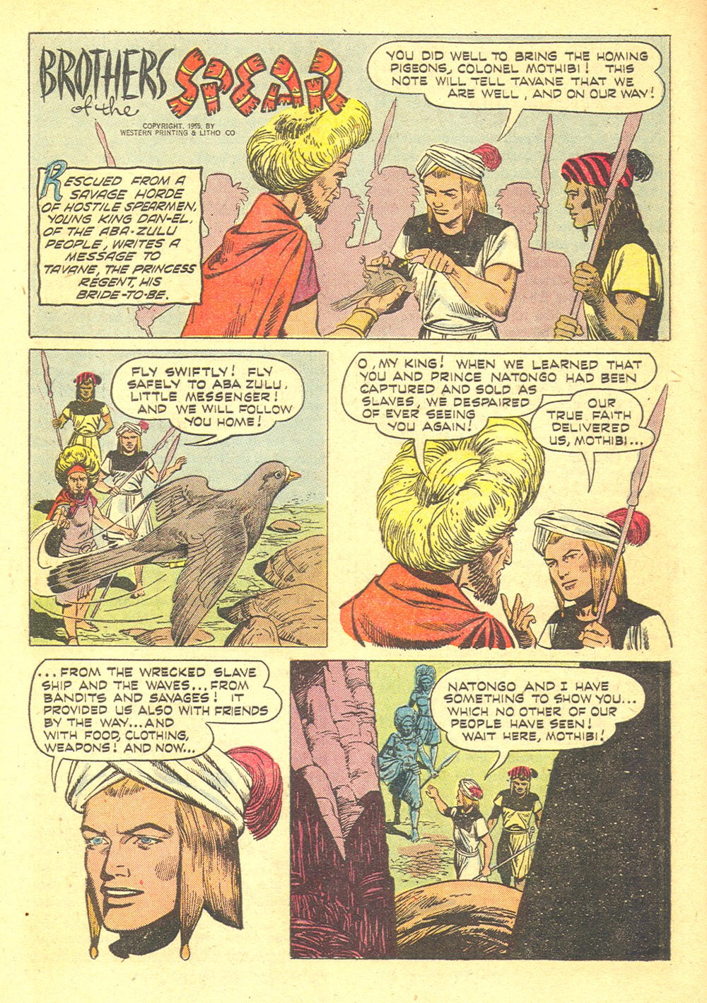 Read online Tarzan (1948) comic -  Issue #67 - 28