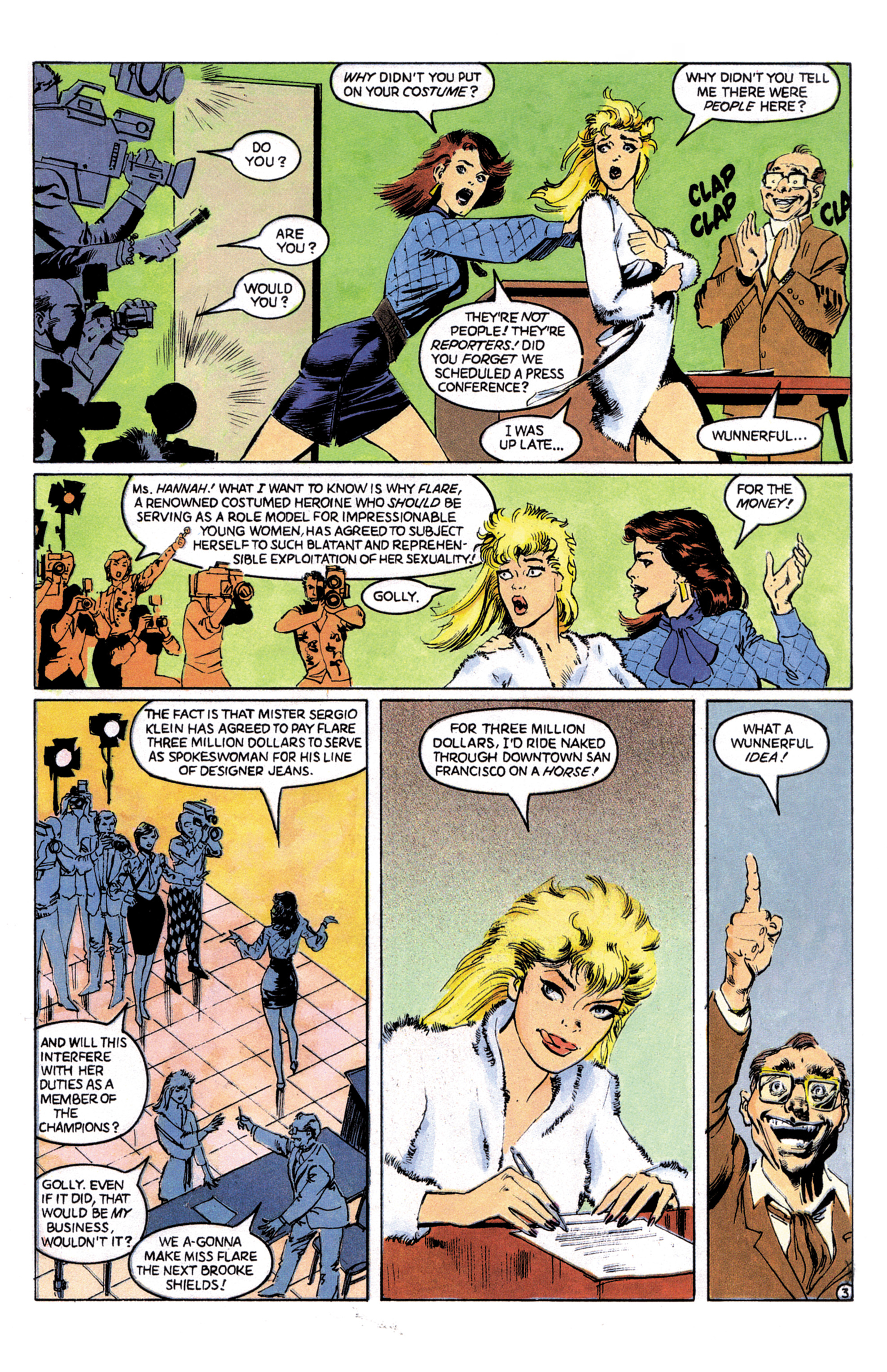 Read online Flare (2004) comic -  Issue #1 - 5