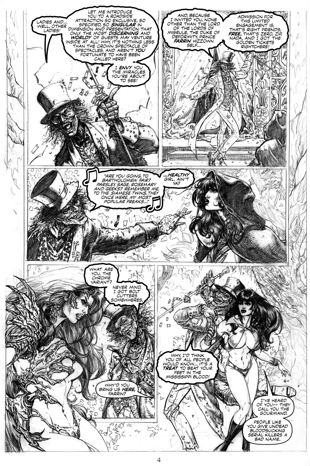 Read online Tomb Raider/Witchblade/Magdalena/Vampirella comic -  Issue # Full - 20