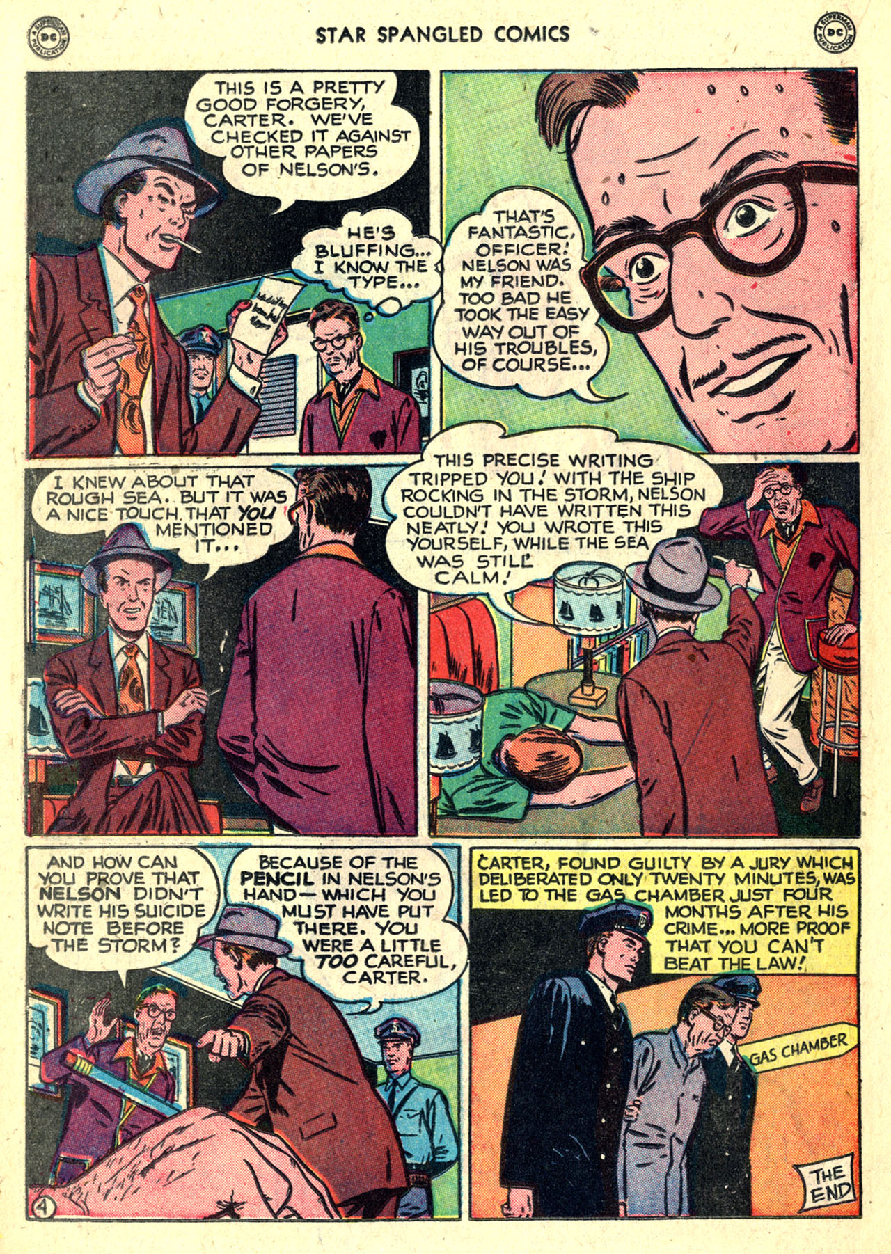 Read online Star Spangled Comics comic -  Issue #91 - 30