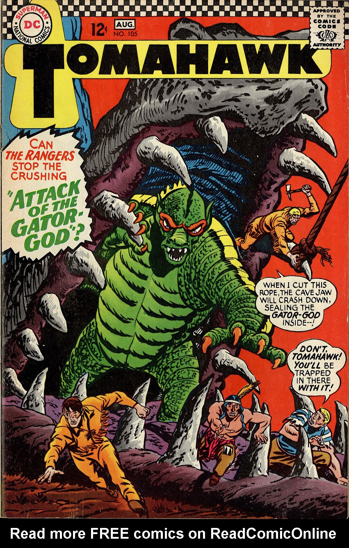 Read online Tomahawk comic -  Issue #105 - 1