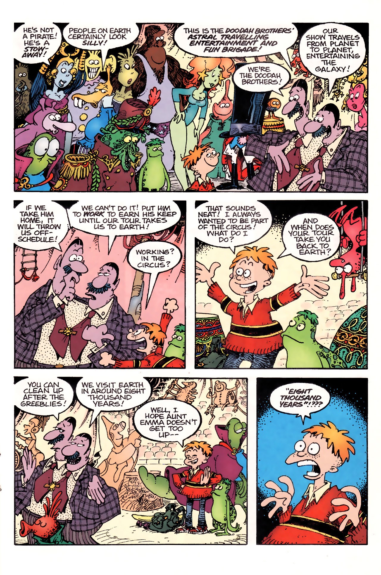 Read online Space Circus comic -  Issue #1 - 23