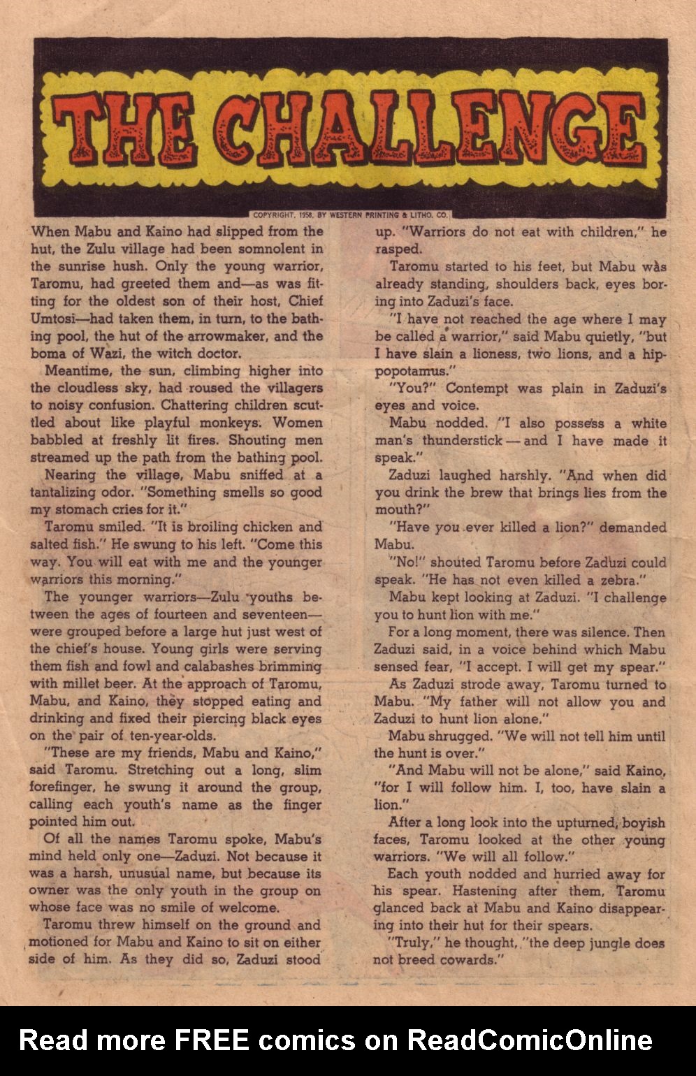 Read online Tarzan (1948) comic -  Issue #106 - 18