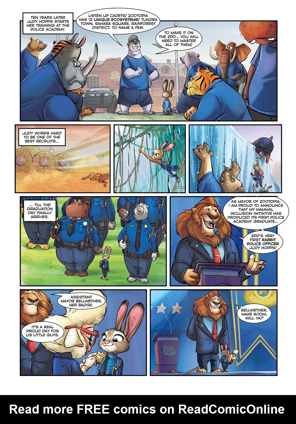 Read online Disney Zootopia comic -  Issue # Full - 6