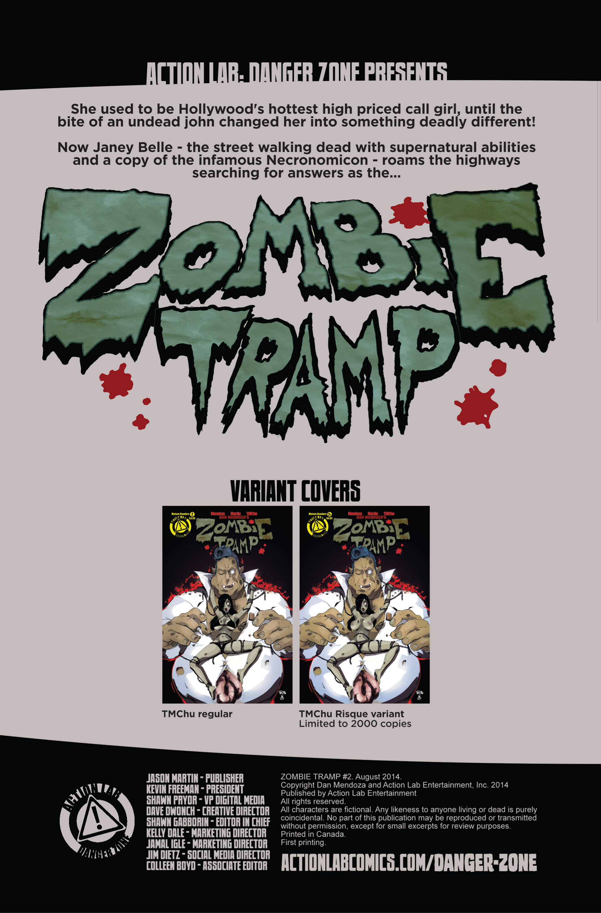 Read online Zombie Tramp (2014) comic -  Issue #2 - 2