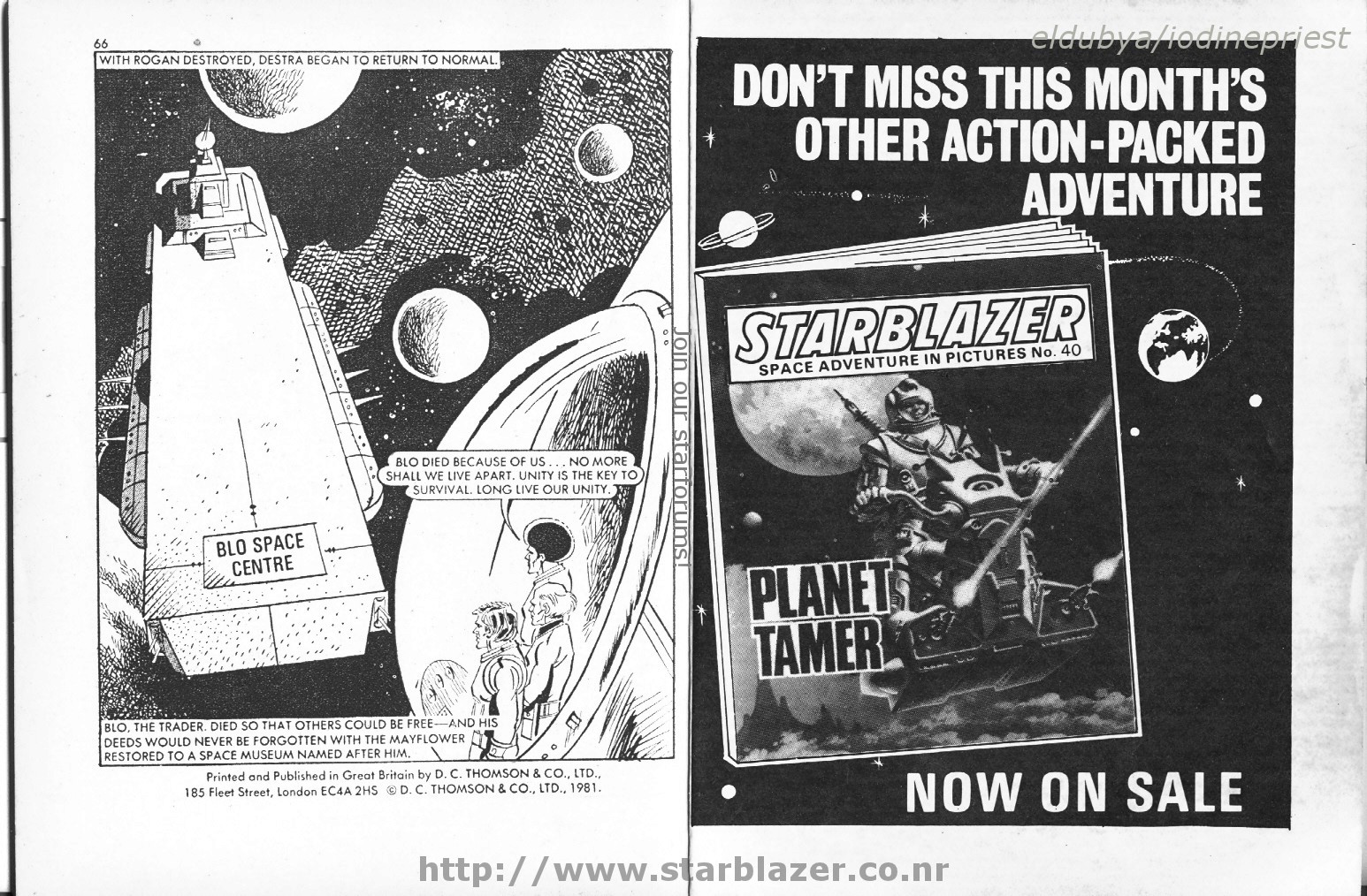 Read online Starblazer comic -  Issue #41 - 35