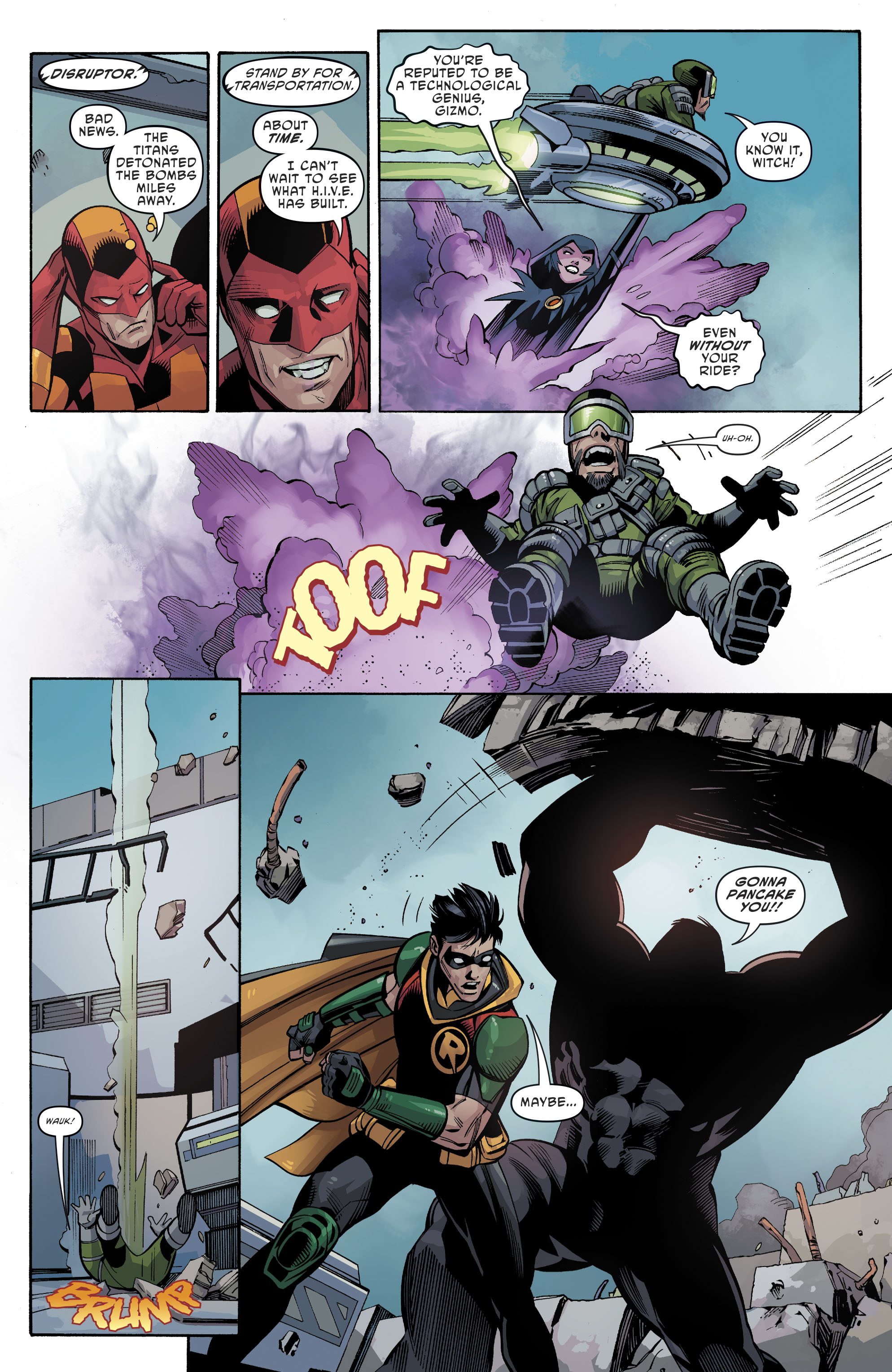 Read online Titans: Burning Rage comic -  Issue #3 - 10