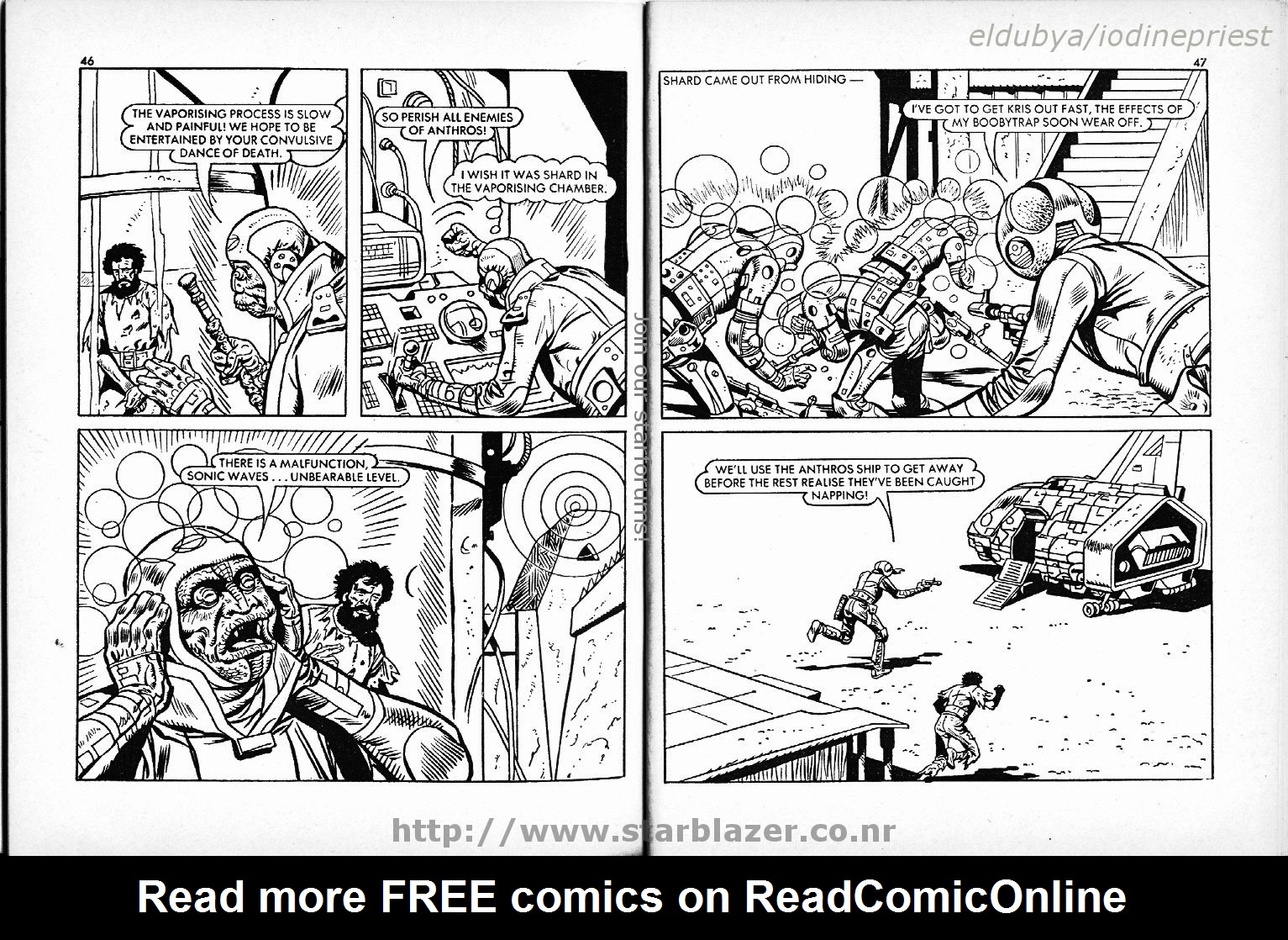 Read online Starblazer comic -  Issue #114 - 25