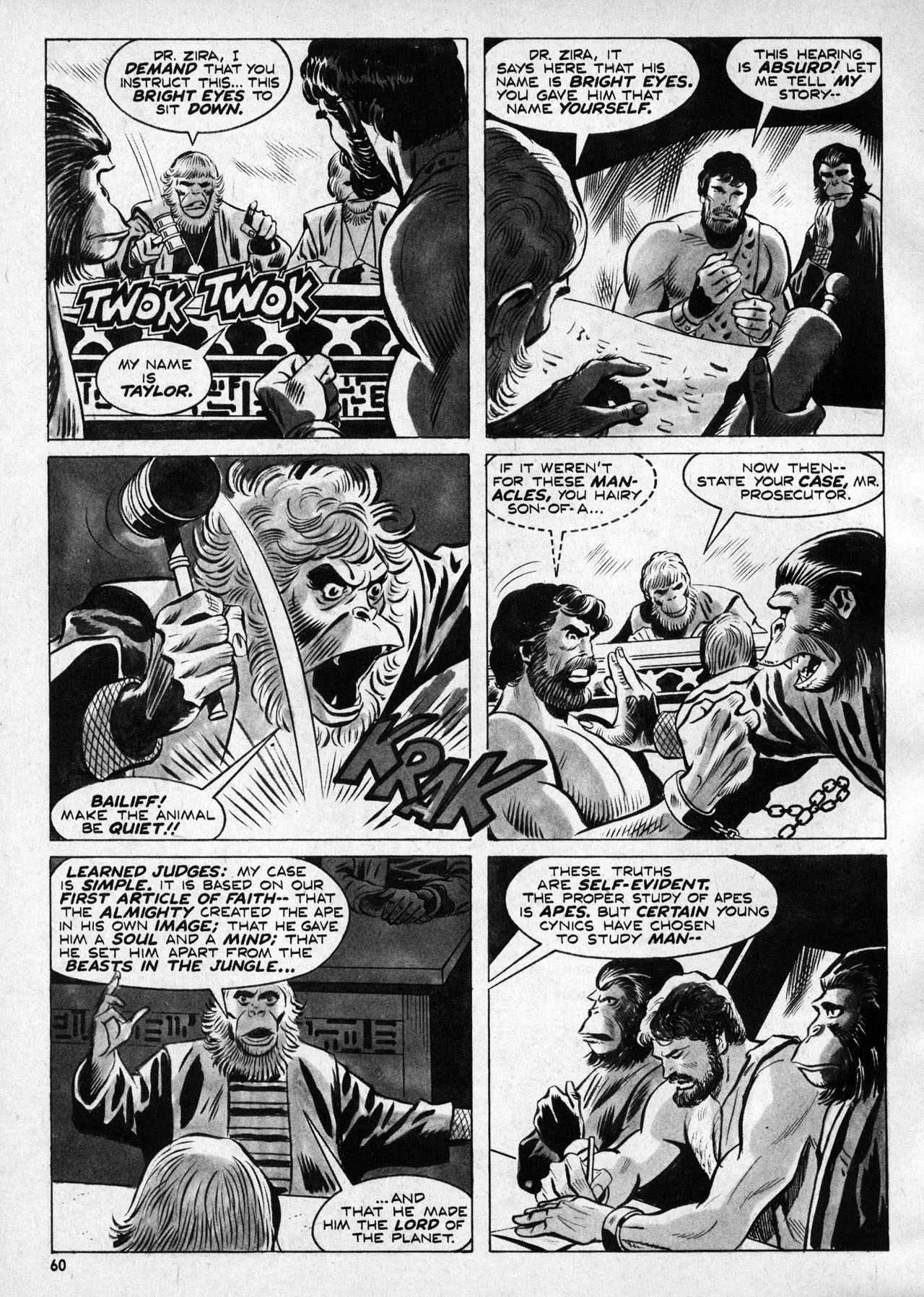 Read online Planet of the Apes comic -  Issue #4 - 54