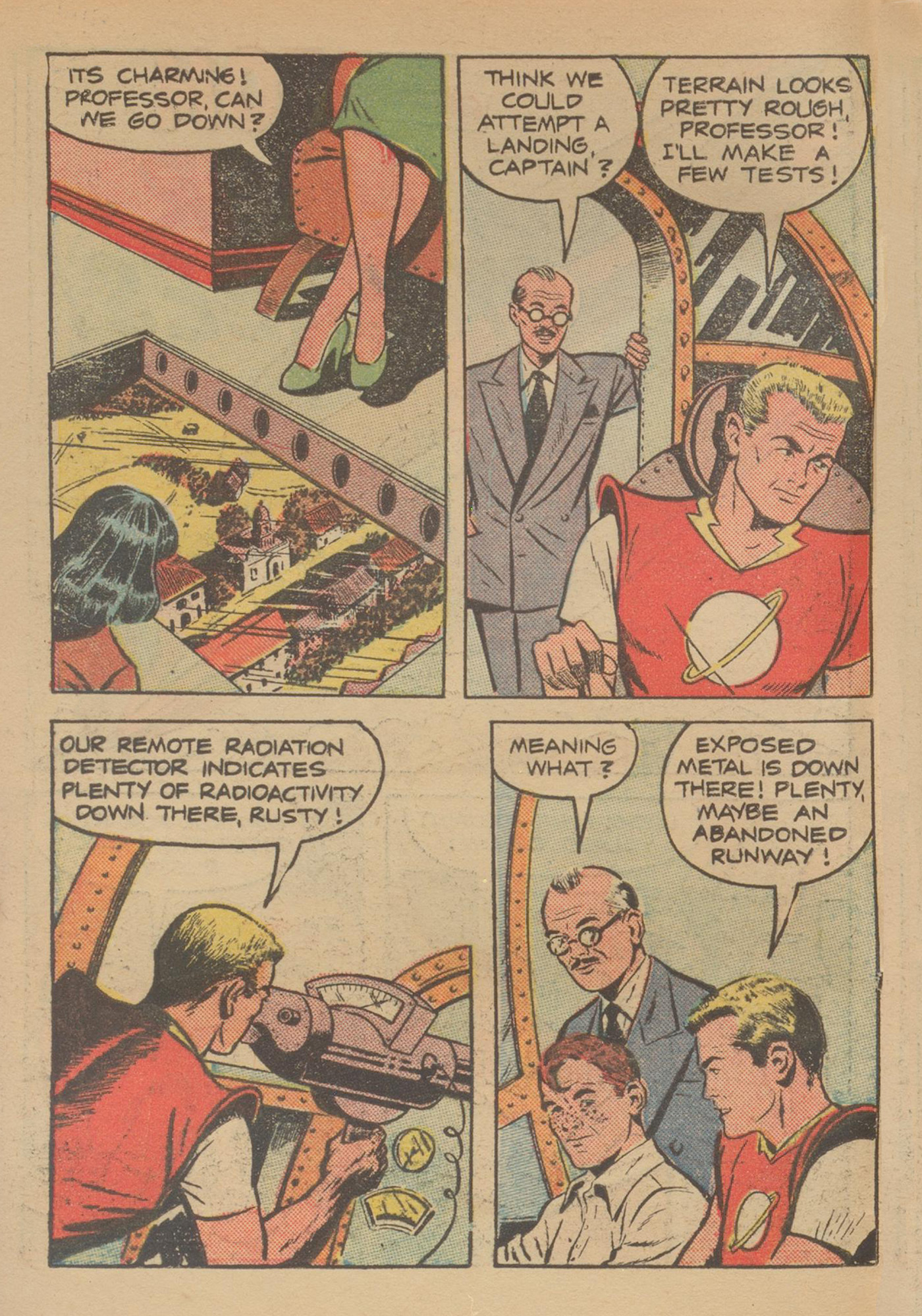 Read online Captain Atom (1950) comic -  Issue #1 - 4
