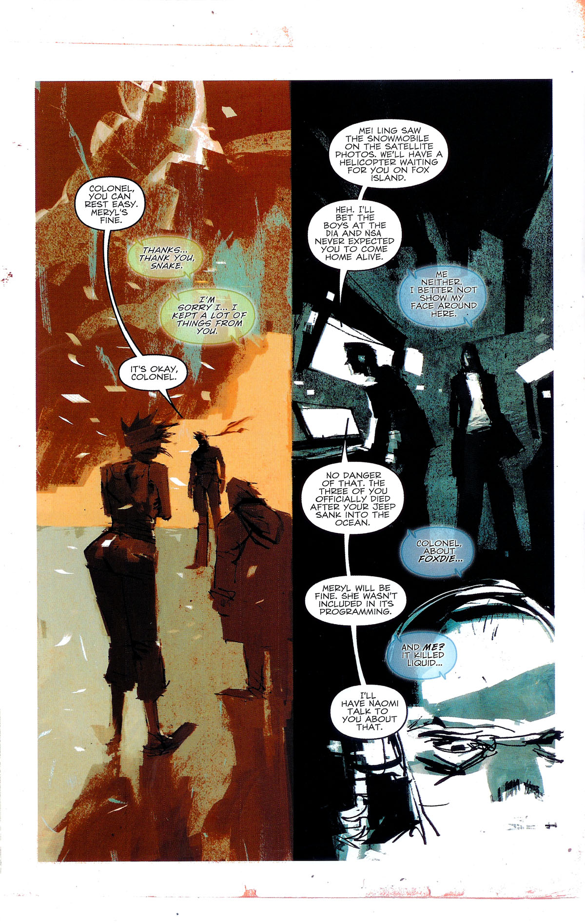 Read online Metal Gear Solid comic -  Issue #12 - 22