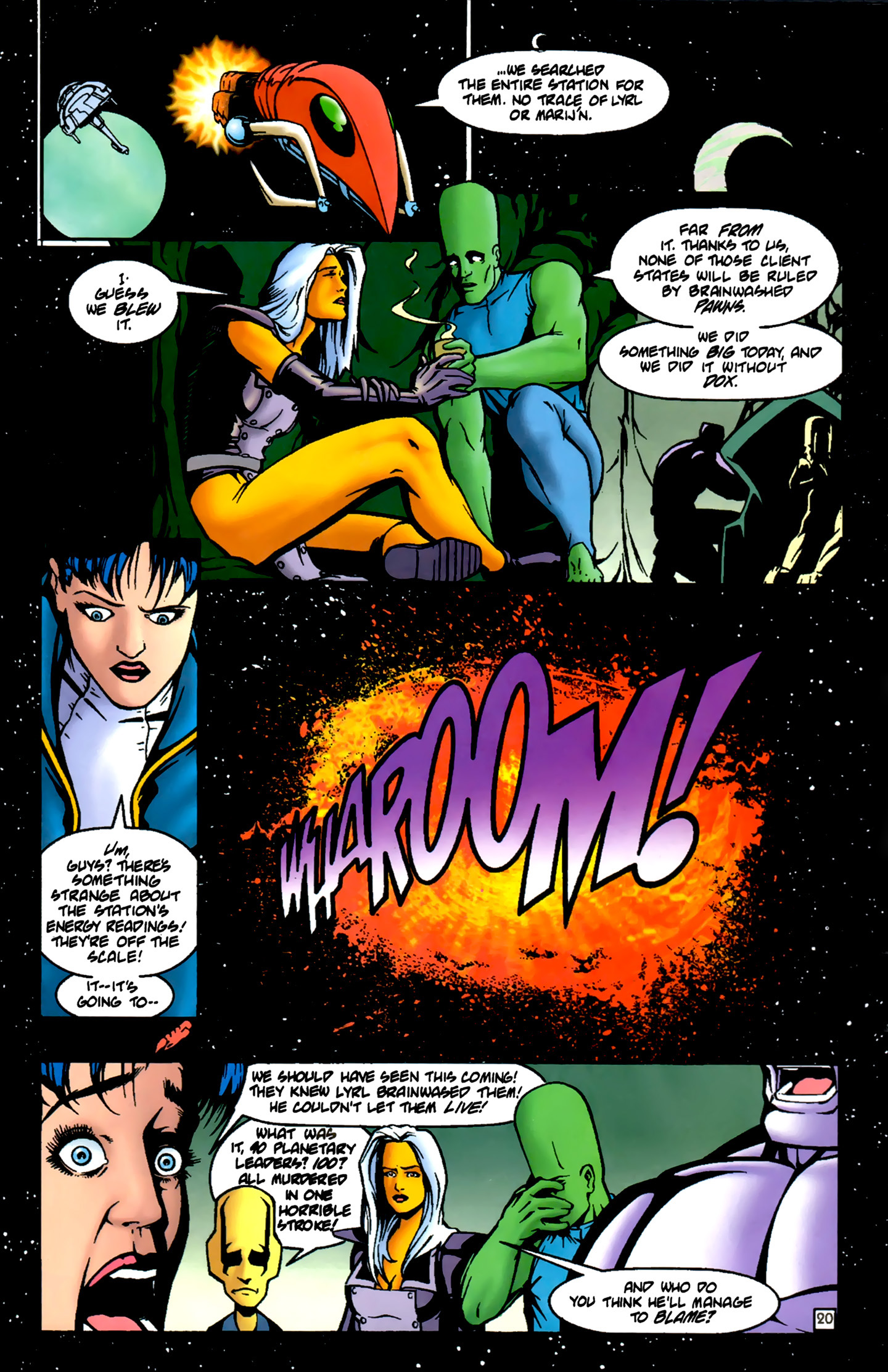 Read online R.E.B.E.L.S. '94 comic -  Issue #9 - 21