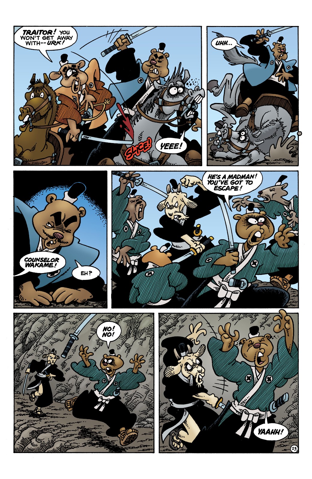 Usagi Yojimbo: Lone Goat and Kid issue 6 - Page 25