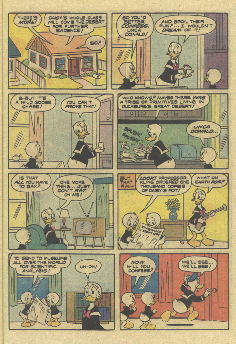 Read online Walt Disney Daisy and Donald comic -  Issue #25 - 25