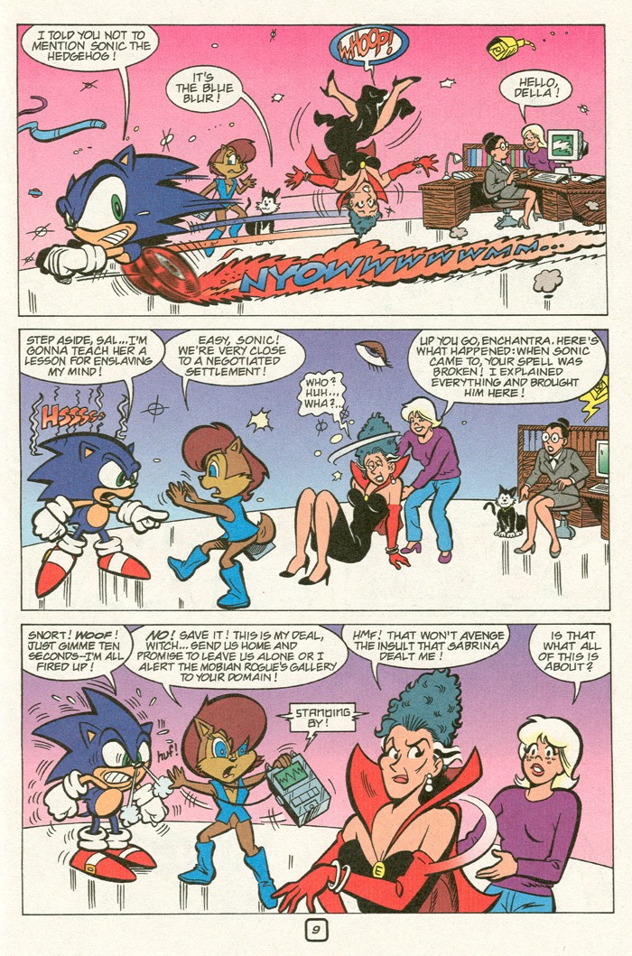 Read online Sonic Super Special comic -  Issue #10 - Chaos Crossover - 12