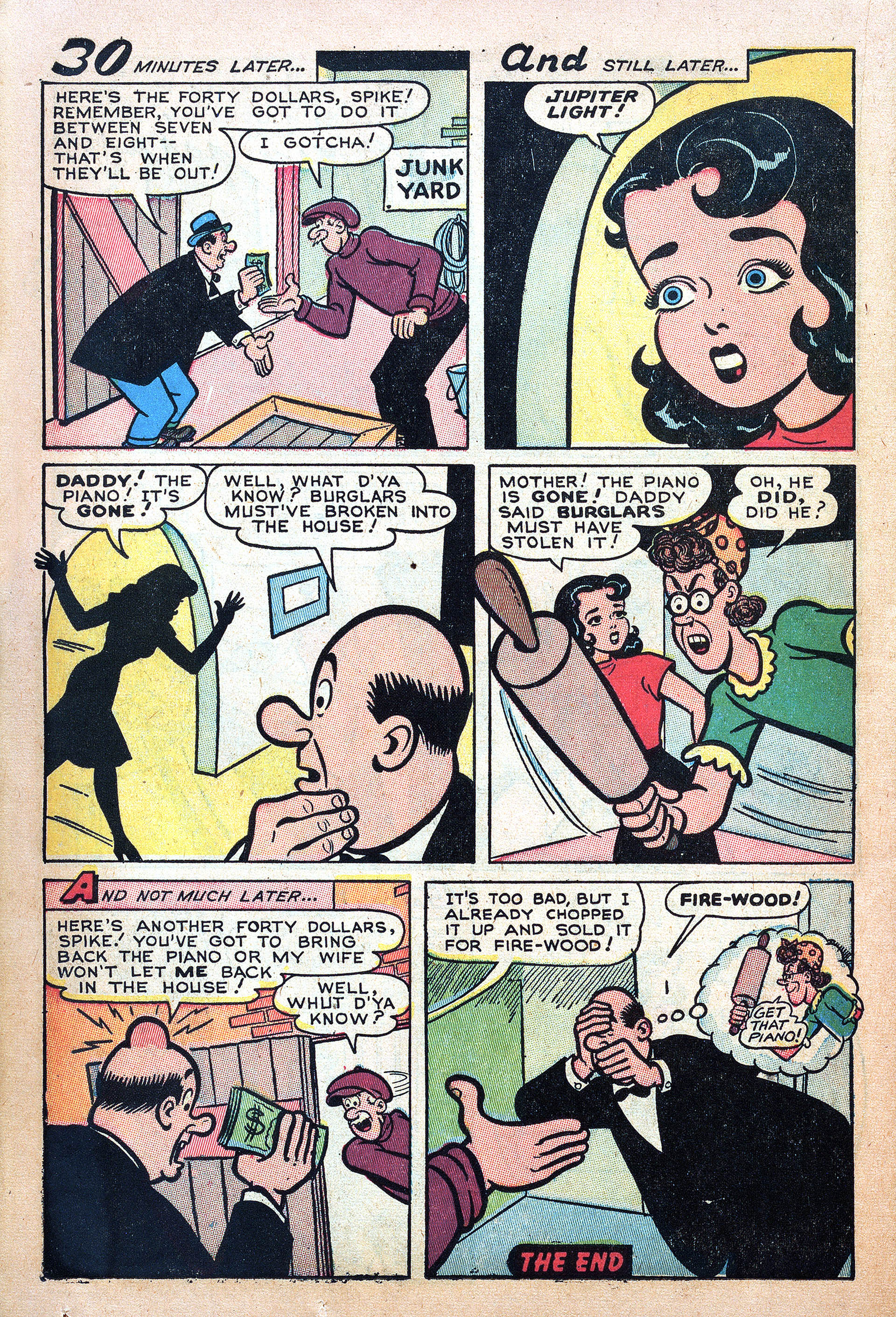 Read online Willie Comics (1946) comic -  Issue #9 - 34