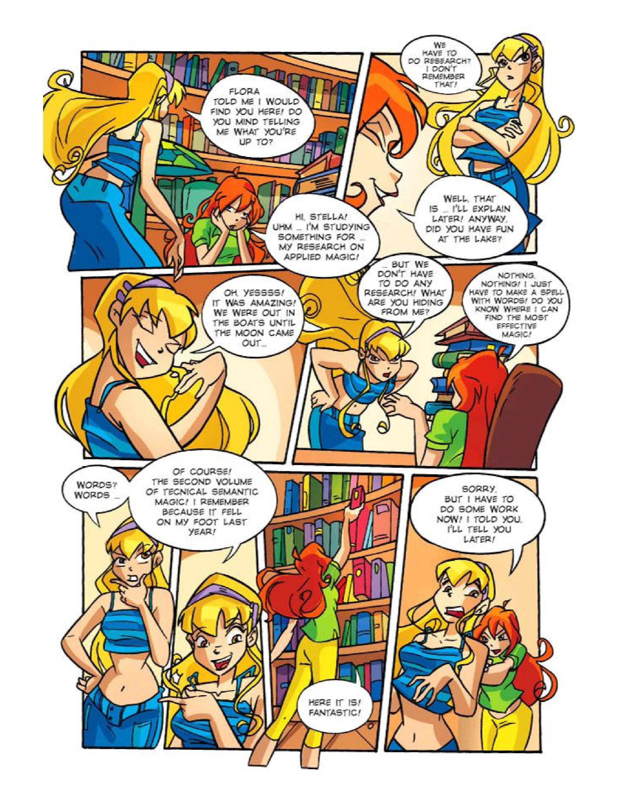 Read online Winx Club Comic comic -  Issue #8 - 36