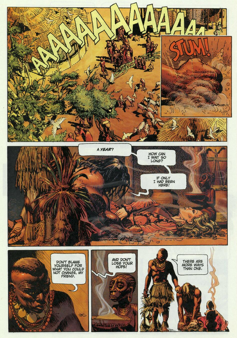 Read online Edgar Rice Burroughs' Tarzan: The Rivers of Blood comic -  Issue #2 - 22