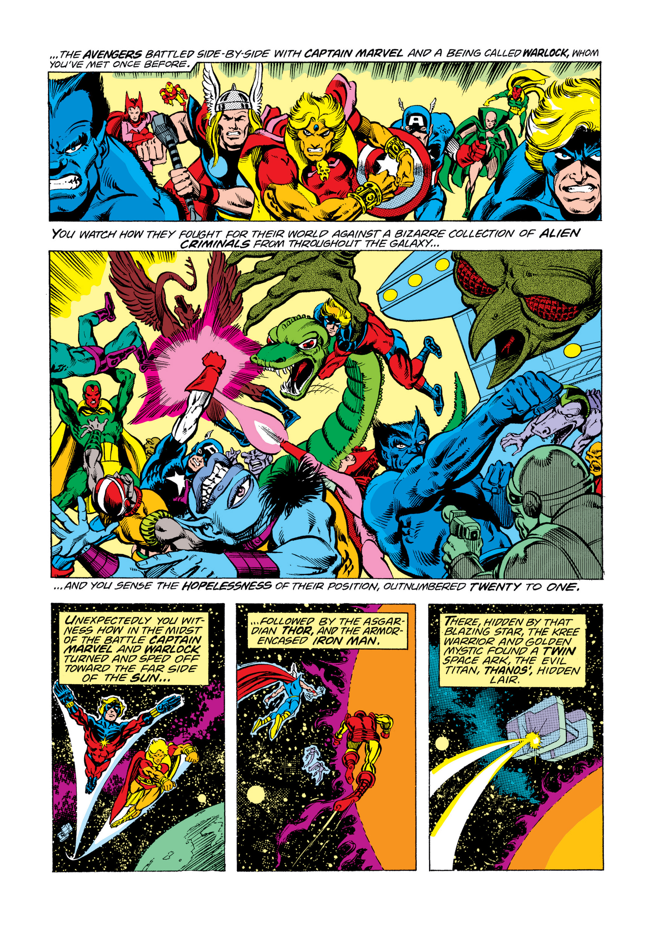 Read online Marvel Masterworks: The Avengers comic -  Issue # TPB 17 (Part 1) - 100