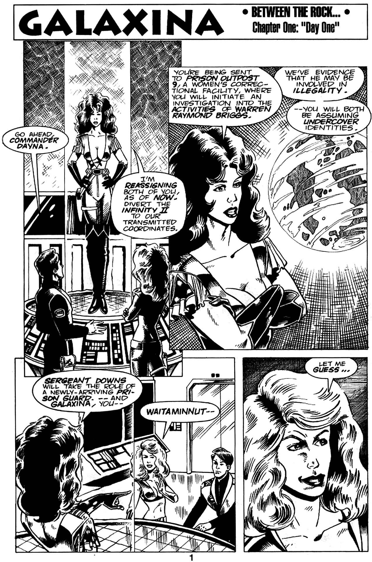 Read online Galaxina comic -  Issue #2 - 4