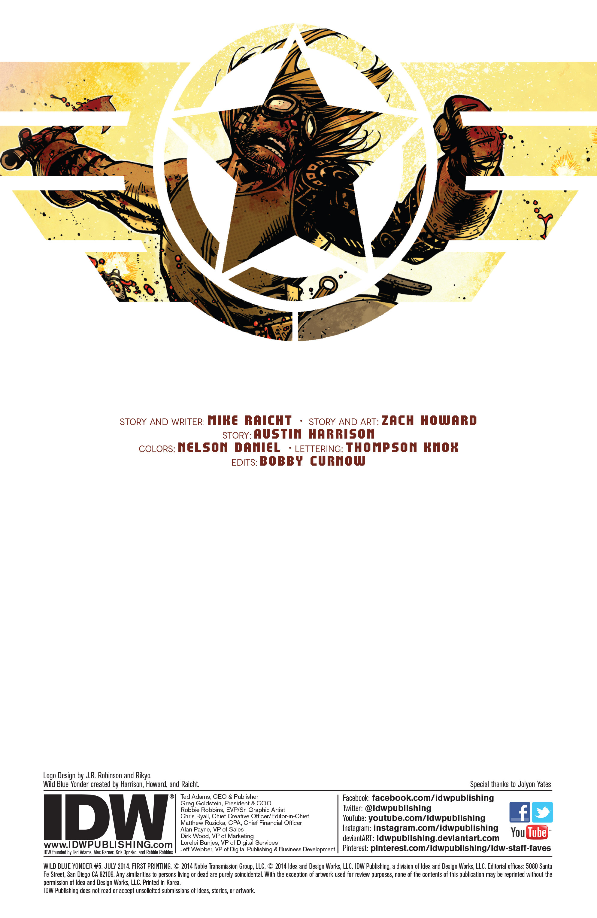 Read online Wild Blue Yonder comic -  Issue #5 - 2