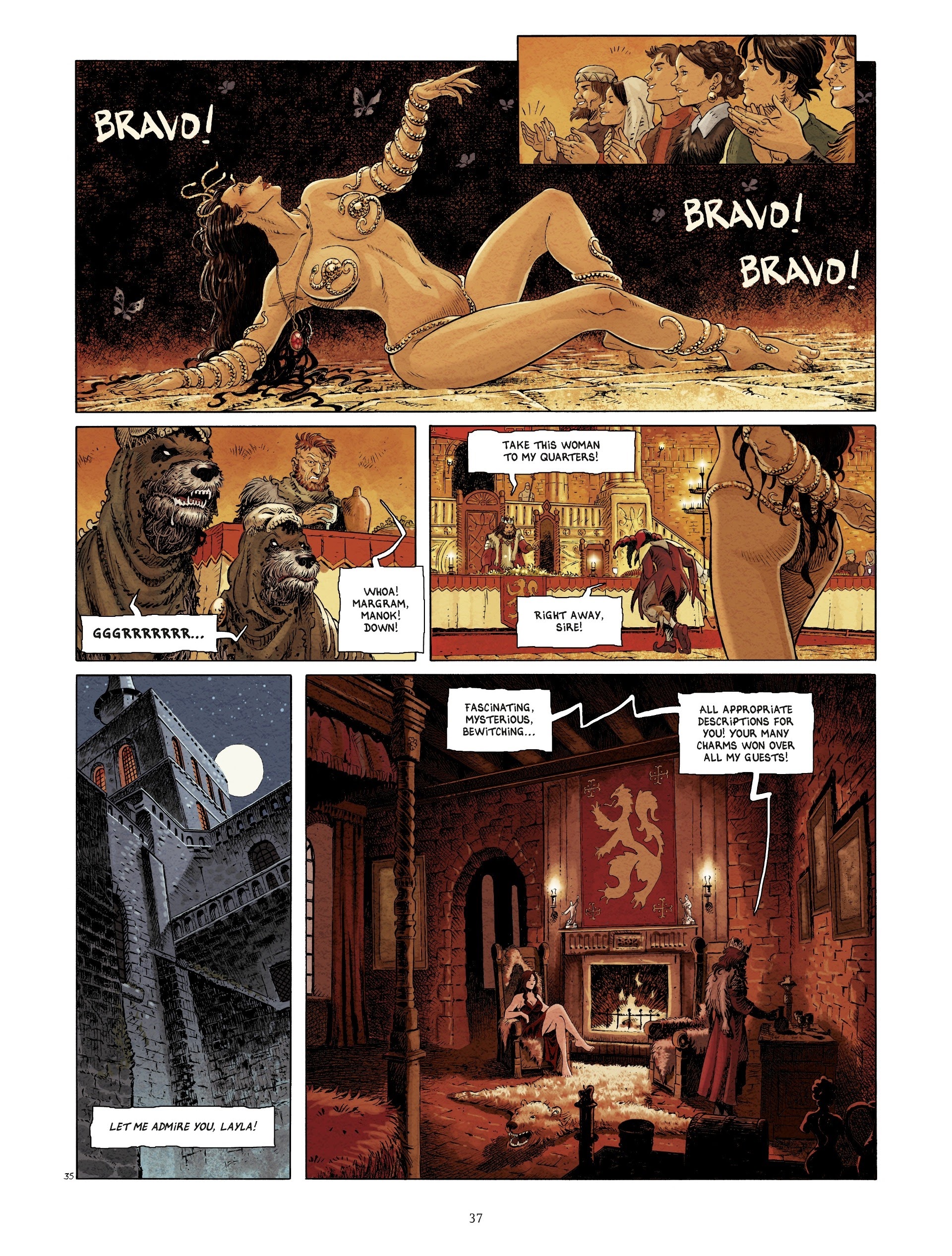 Read online Layla: A Tale of the Scarlet Swamp comic -  Issue # TPB - 39