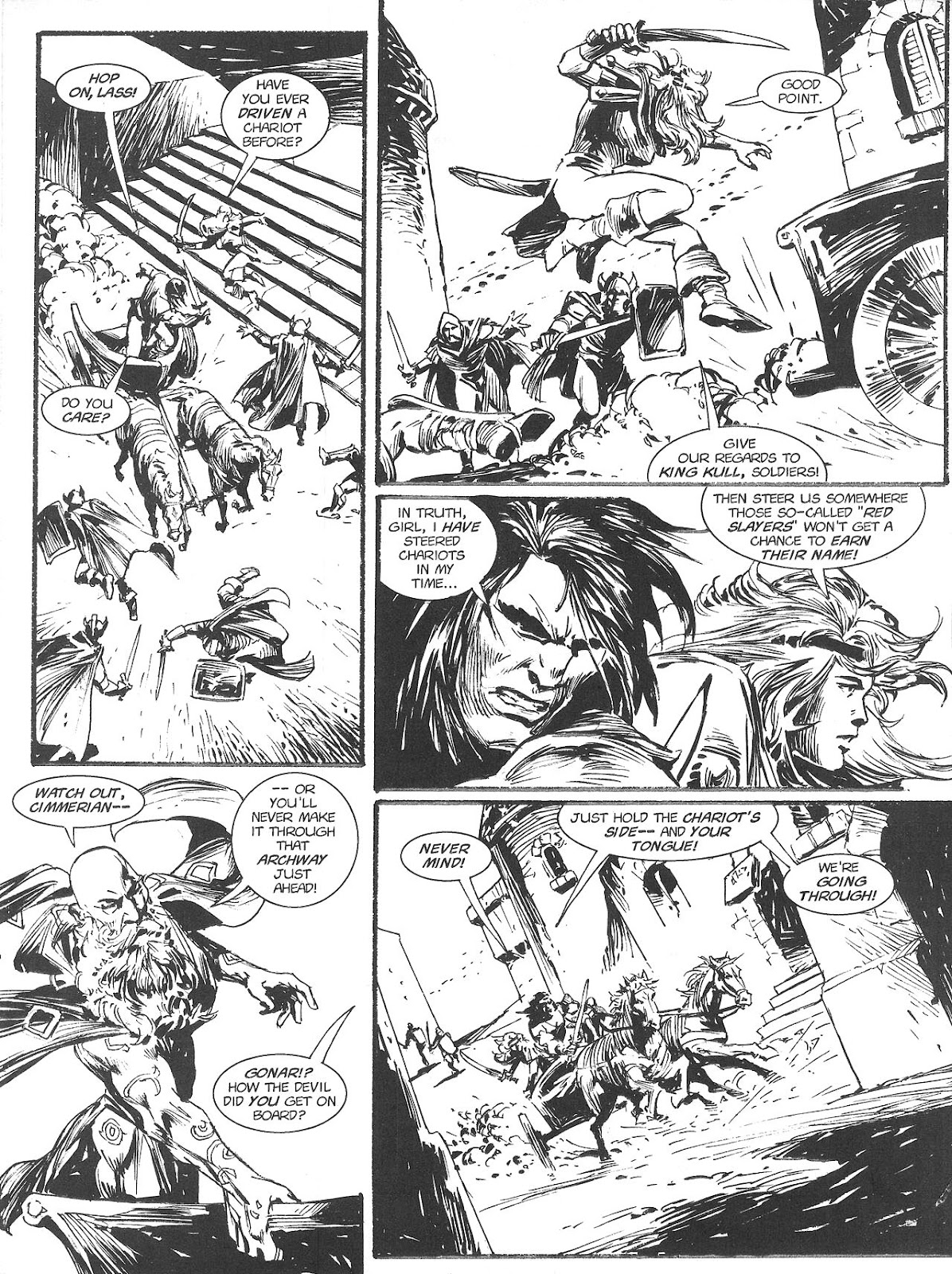 The Savage Sword Of Conan issue 226 - Page 7