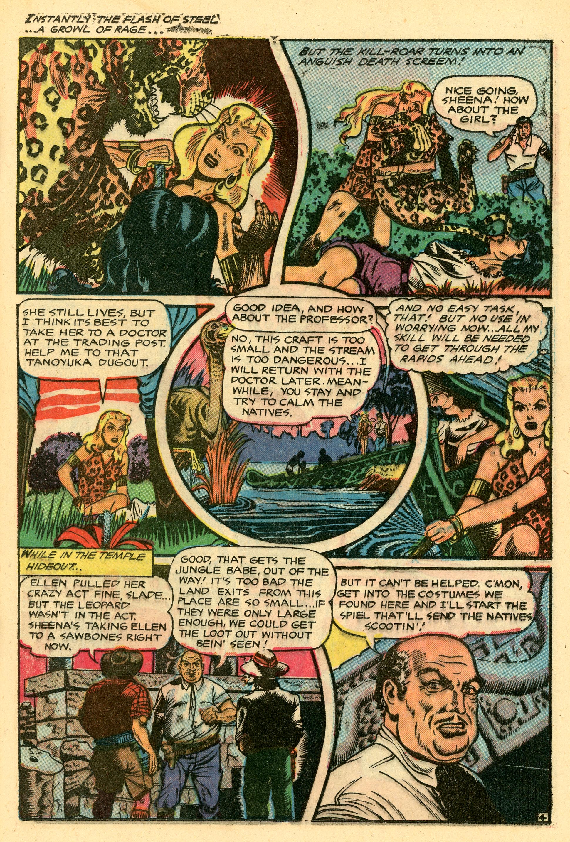 Read online Sheena, Queen of the Jungle (1942) comic -  Issue #15 - 25