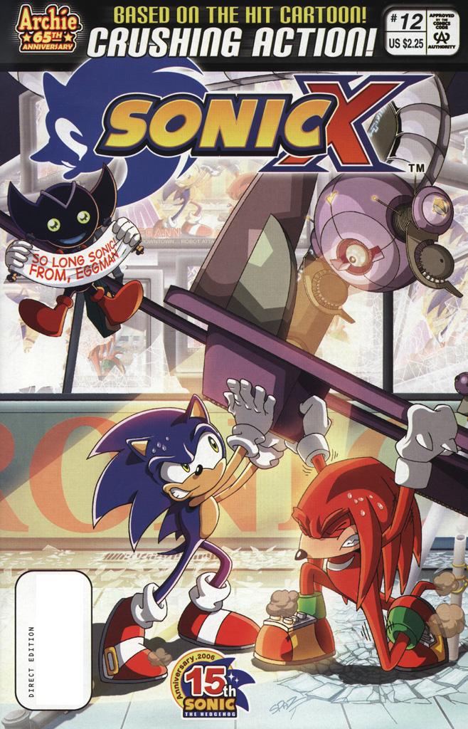 Read online Sonic X comic -  Issue #12 - 1