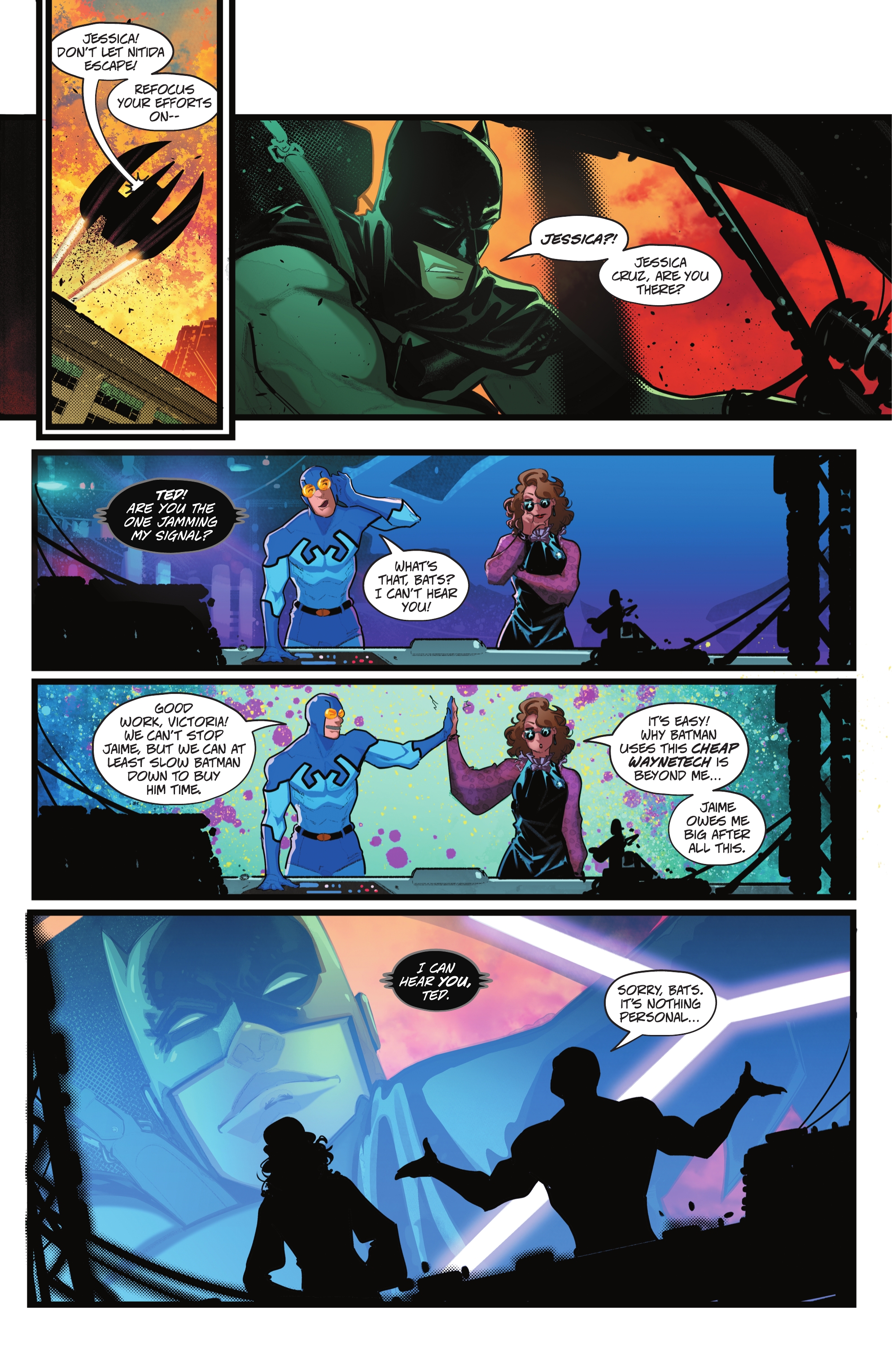 Read online Blue Beetle: Graduation Day comic -  Issue #5 - 12