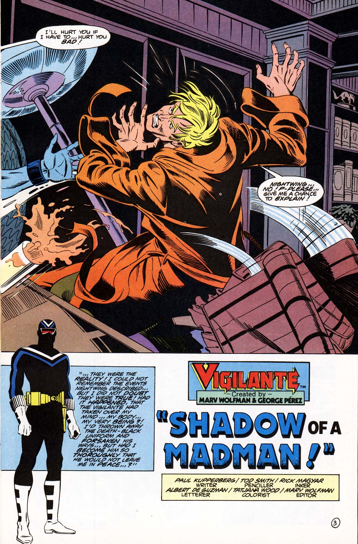 Read online Vigilante (1983) comic -  Issue #21 - 6