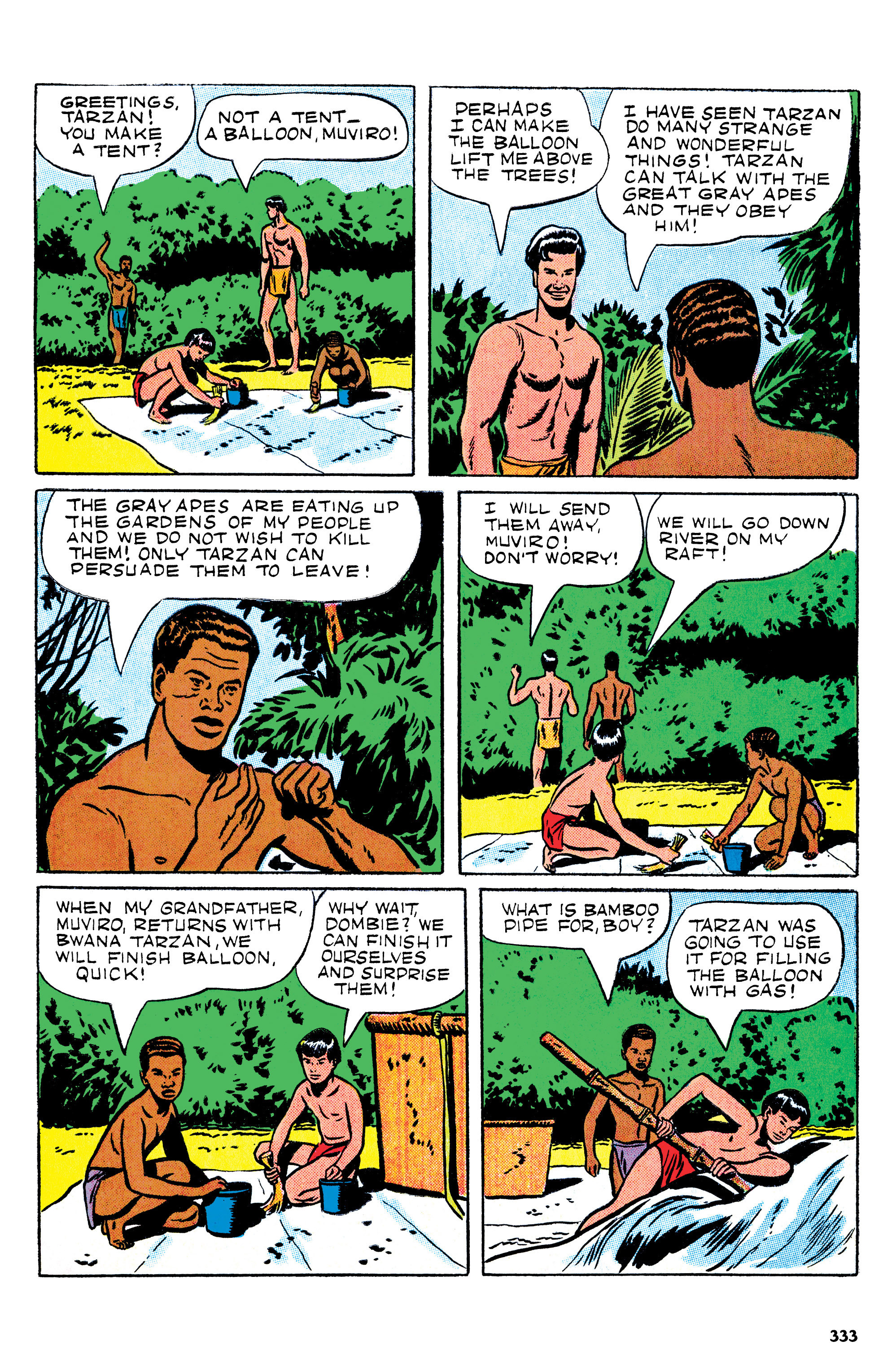 Read online Edgar Rice Burroughs Tarzan: The Jesse Marsh Years Omnibus comic -  Issue # TPB (Part 4) - 35
