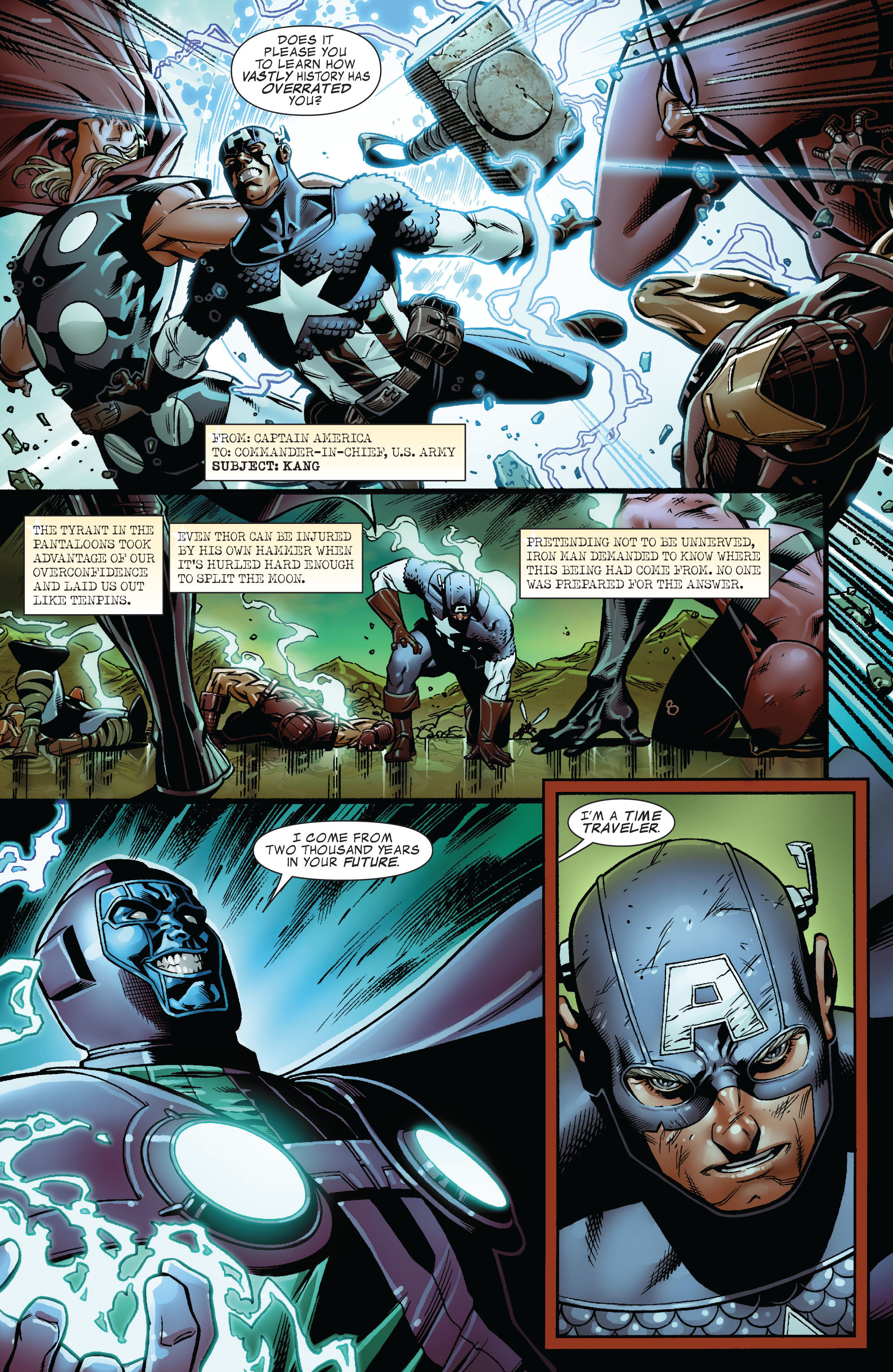 Captain America: Man Out of Time 4 Page 19