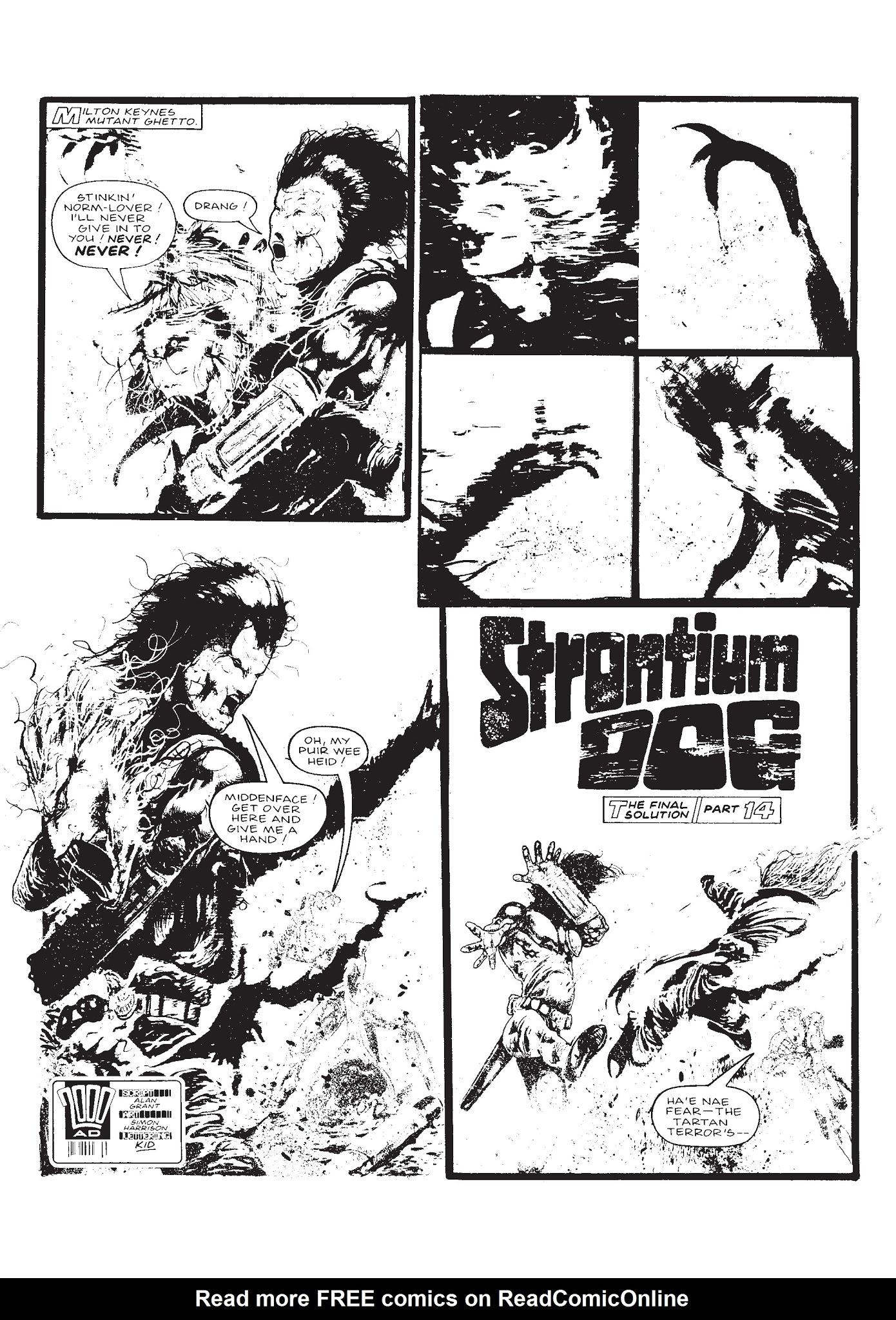 Read online Strontium Dog: The Final Solution comic -  Issue # TPB - 77