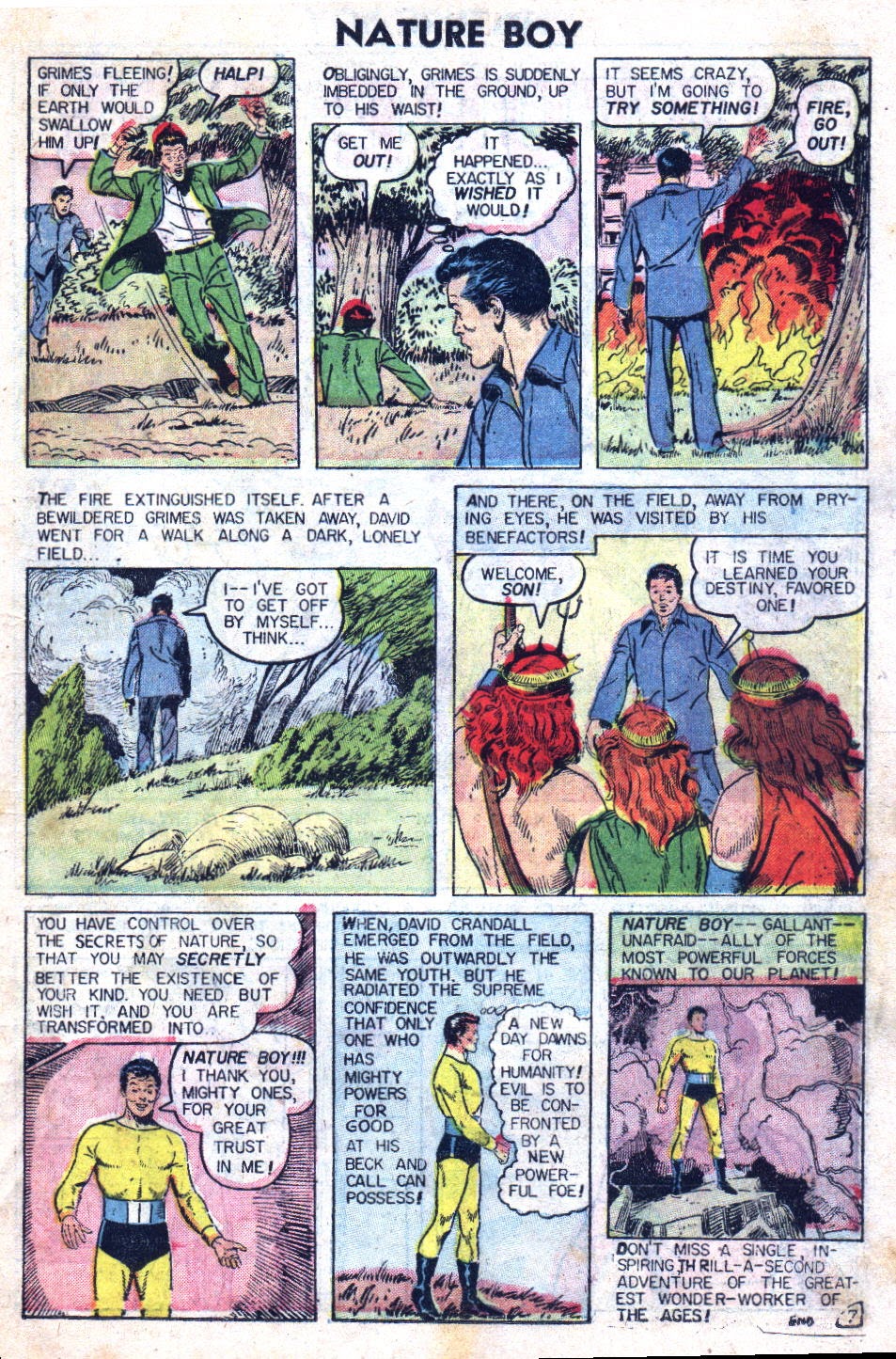 Read online Nature Boy comic -  Issue #3 - 11