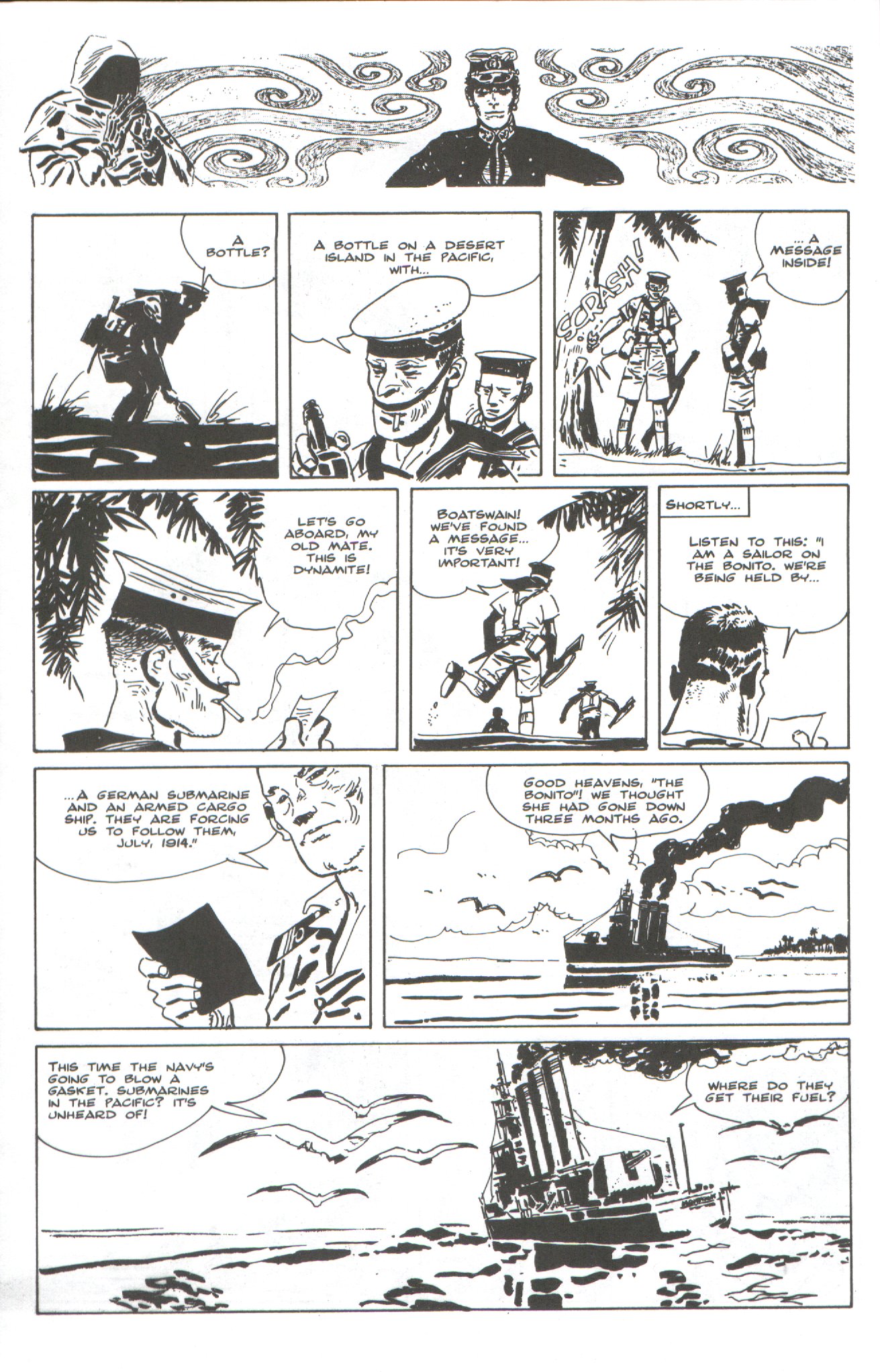 Read online Corto Maltese: Ballad of the Salt Sea comic -  Issue #4 - 24