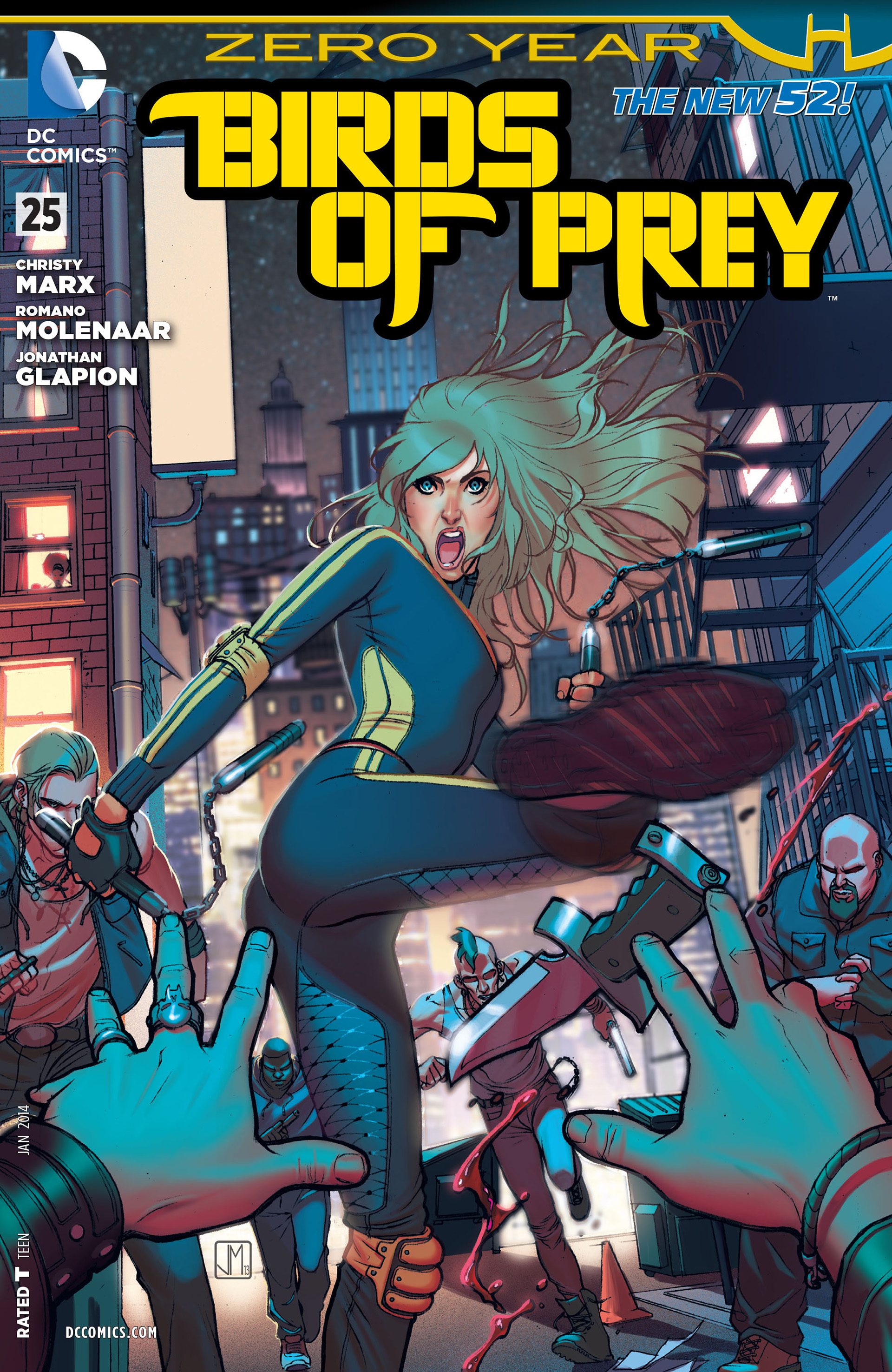 Read online Birds of Prey (2011) comic -  Issue #25 - 1