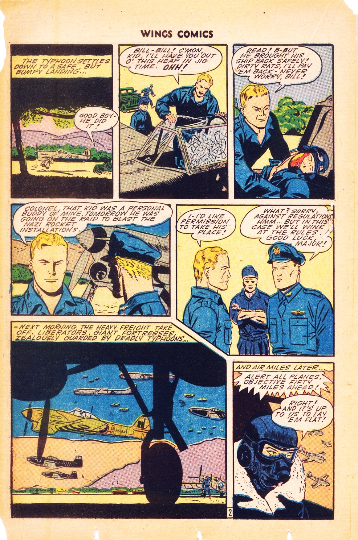 Read online Wings Comics comic -  Issue #53 - 22