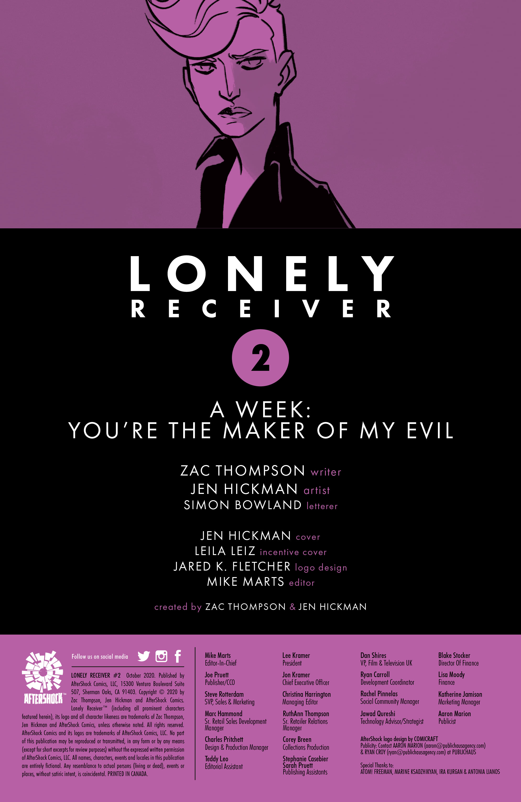 Read online Lonely Receiver comic -  Issue #2 - 2