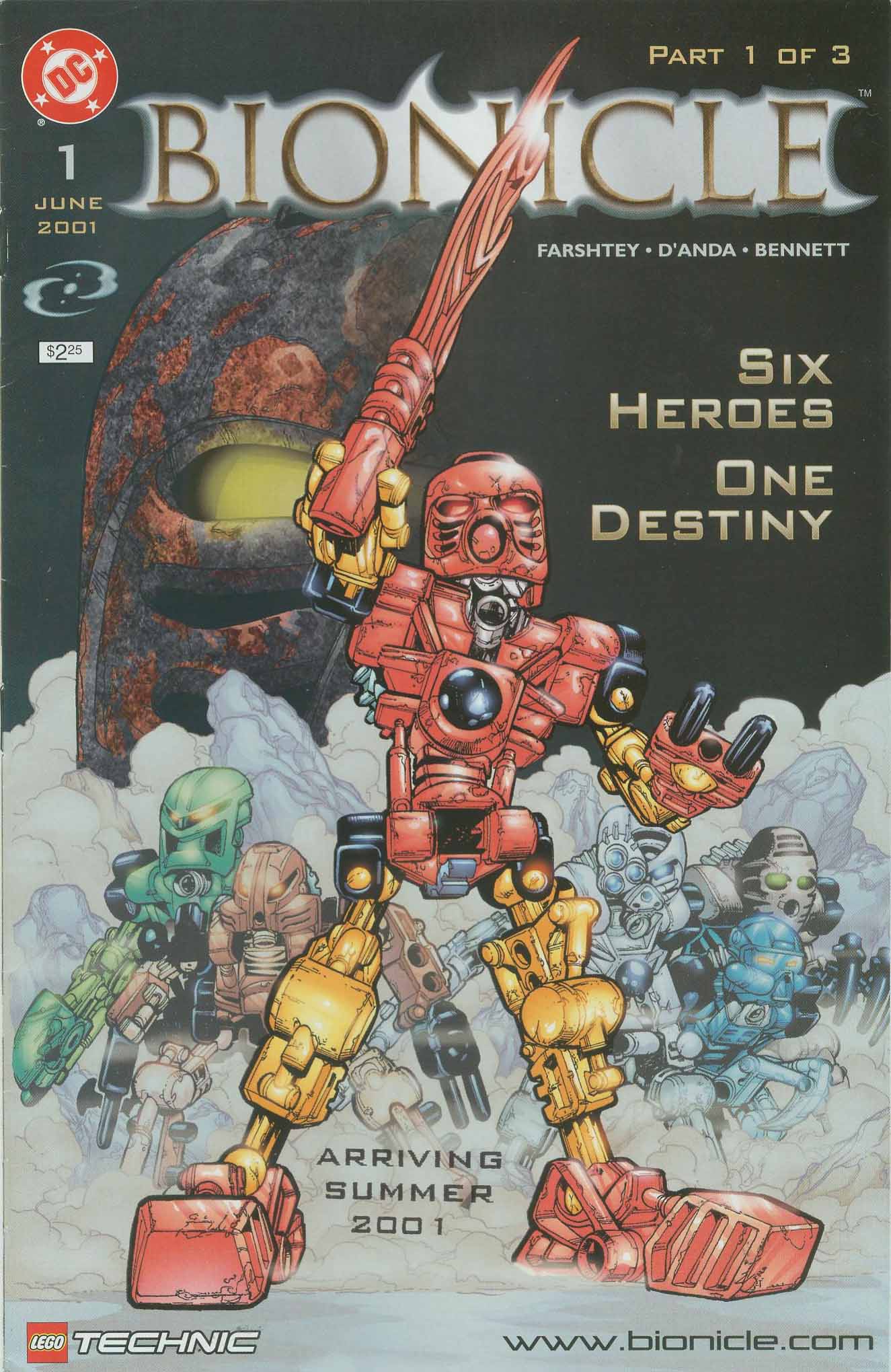 Read online Bionicle comic -  Issue #1 - 1