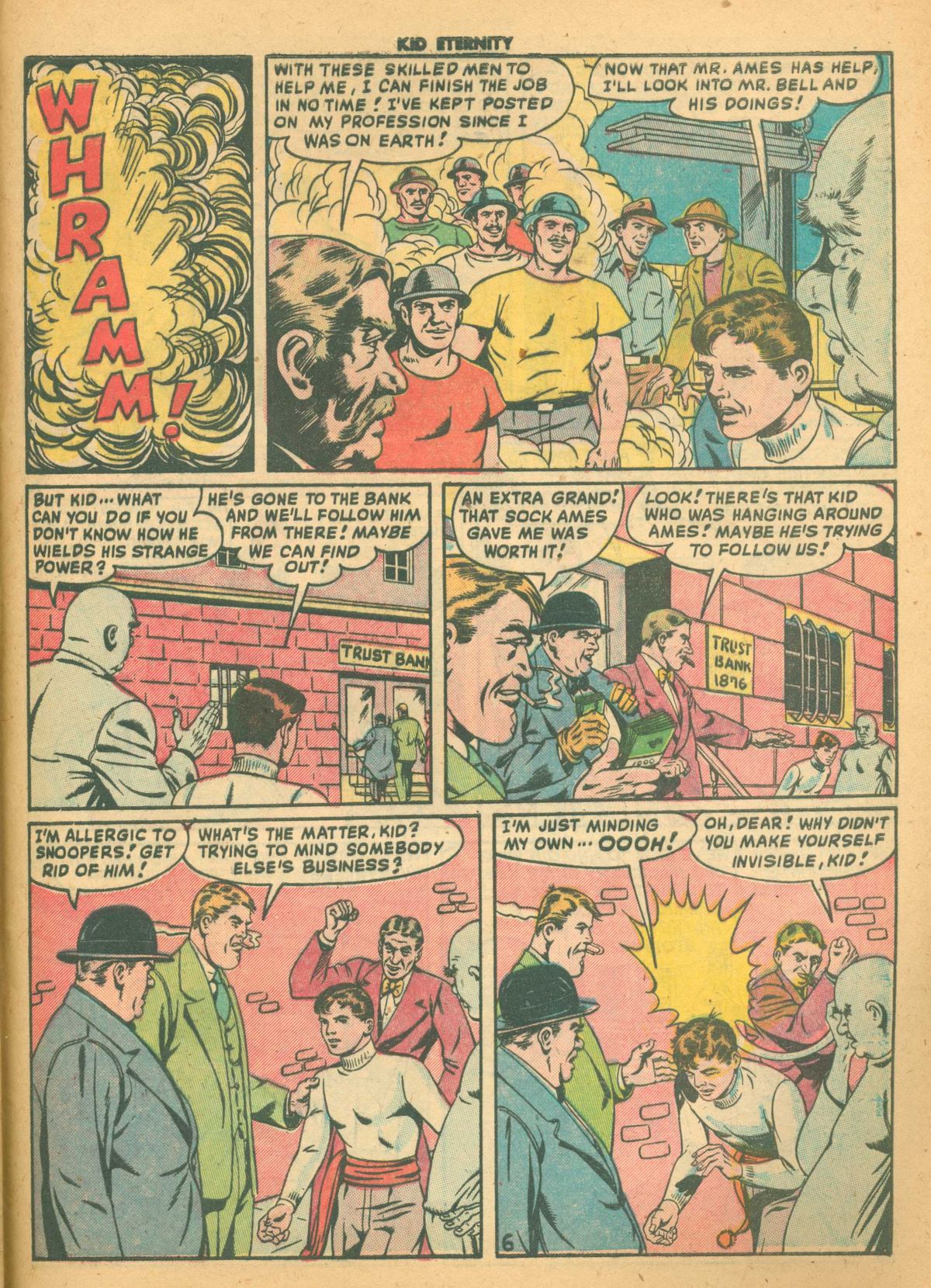Read online Kid Eternity (1946) comic -  Issue #16 - 29