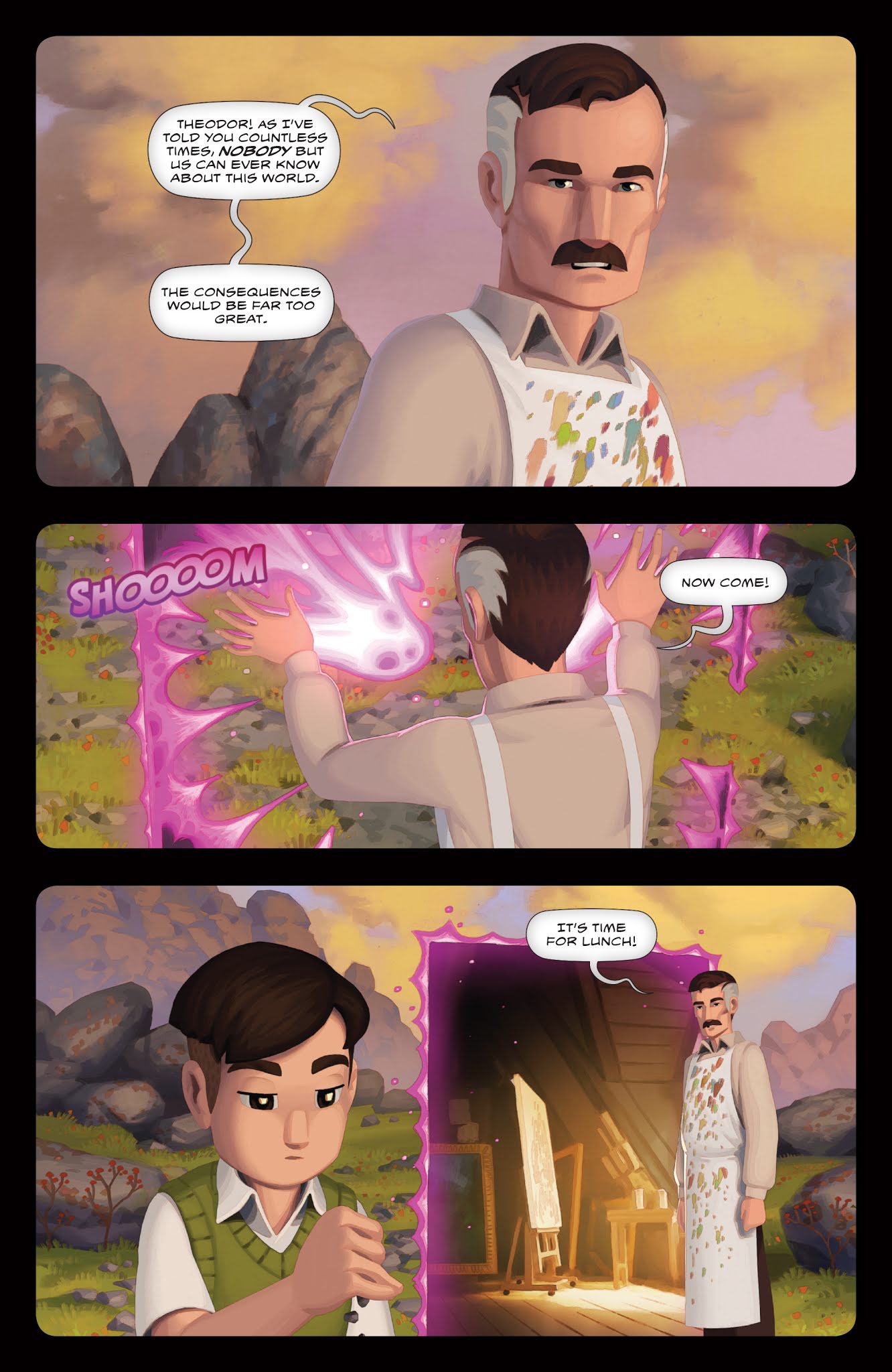 Read online Free Comic Book Day 2018 comic -  Issue # The Wormworld Saga - 12
