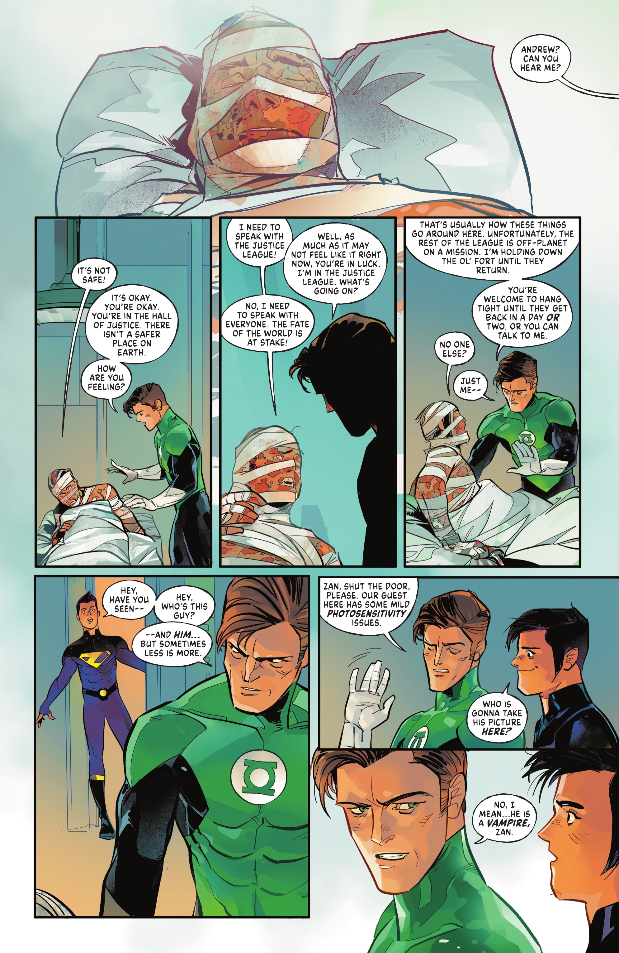 Read online DC vs. Vampires comic -  Issue #1 - 6