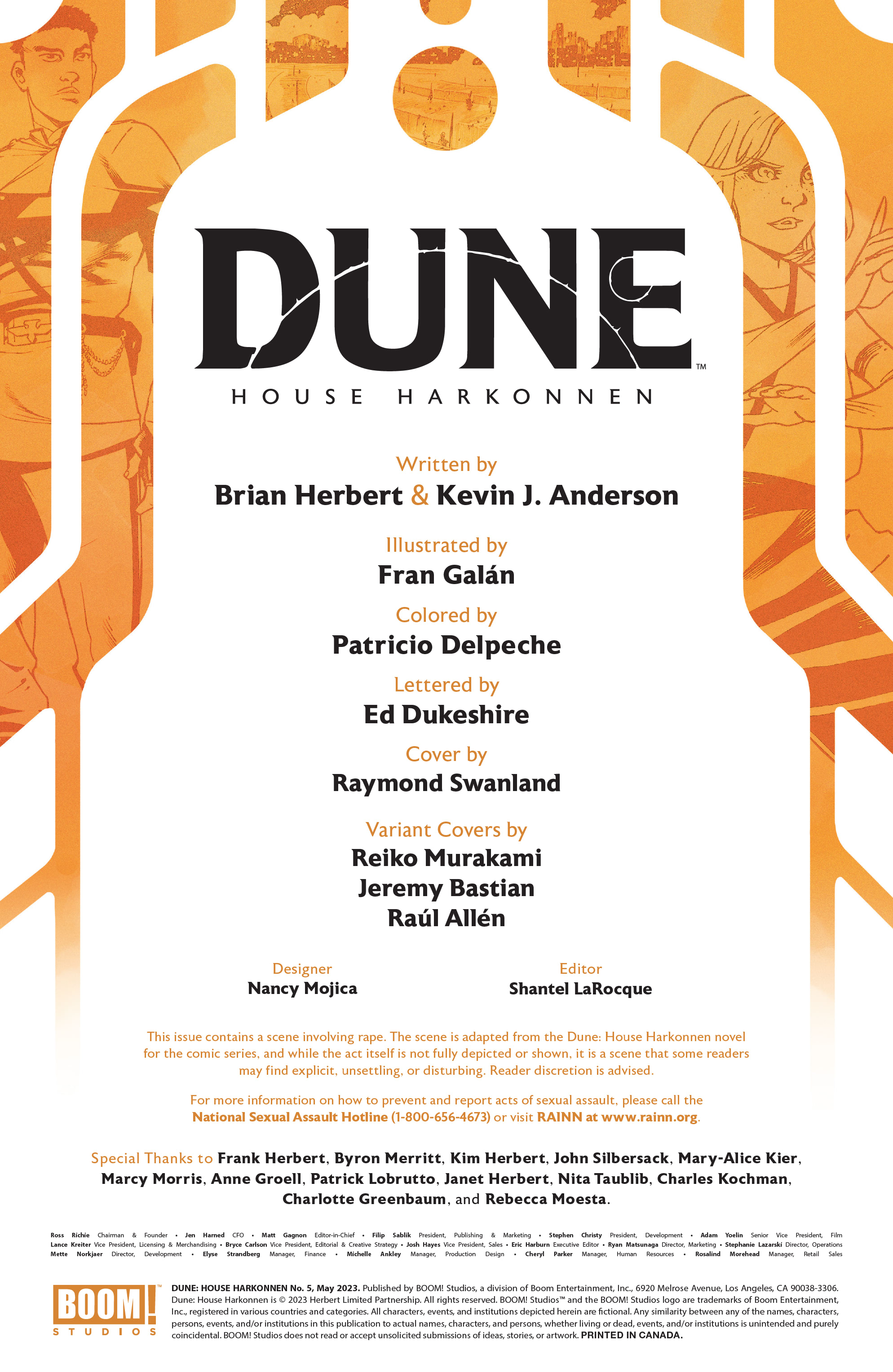Read online Dune: House Harkonnen comic -  Issue #5 - 2